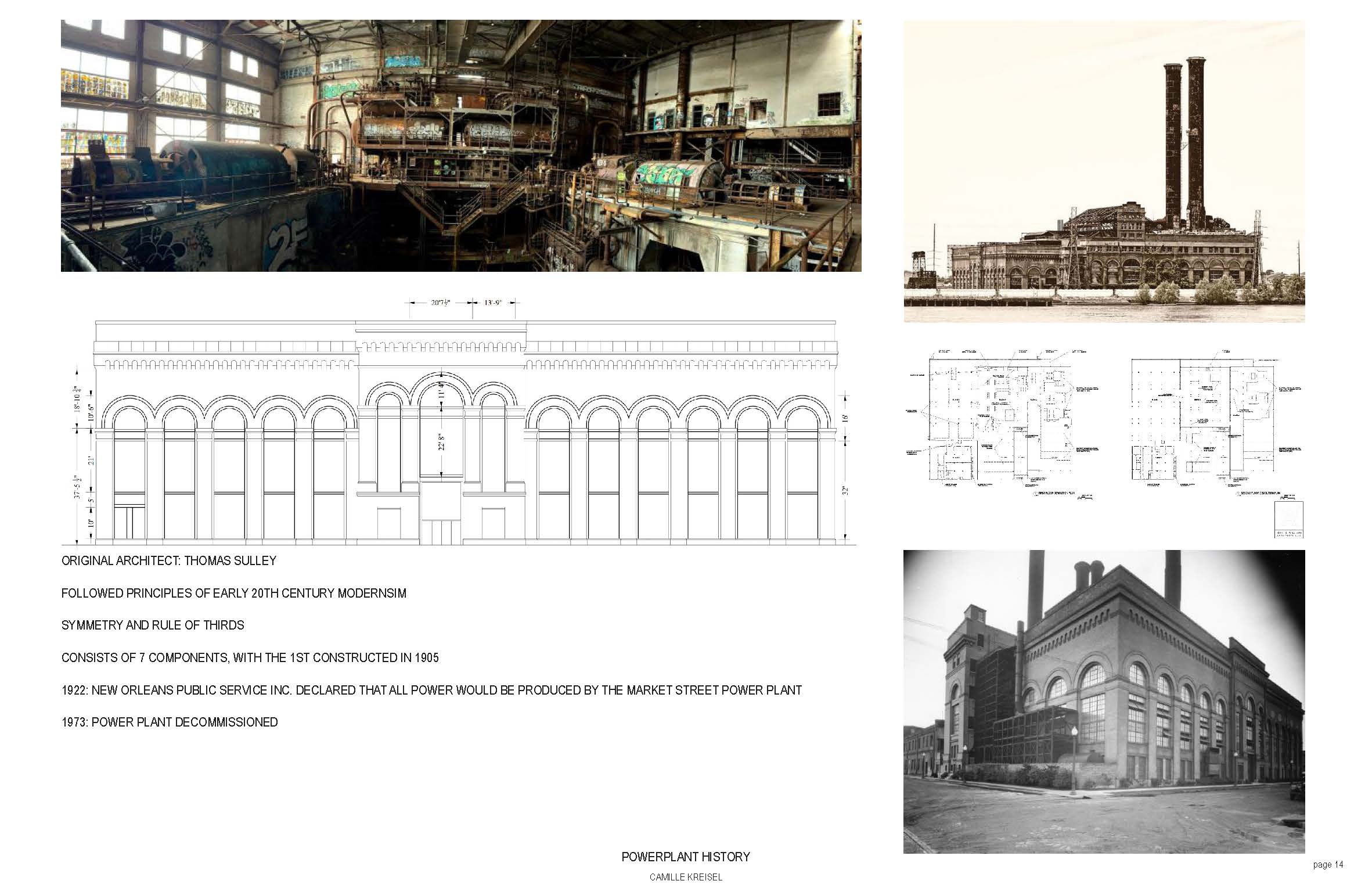 Market street power plant analysis