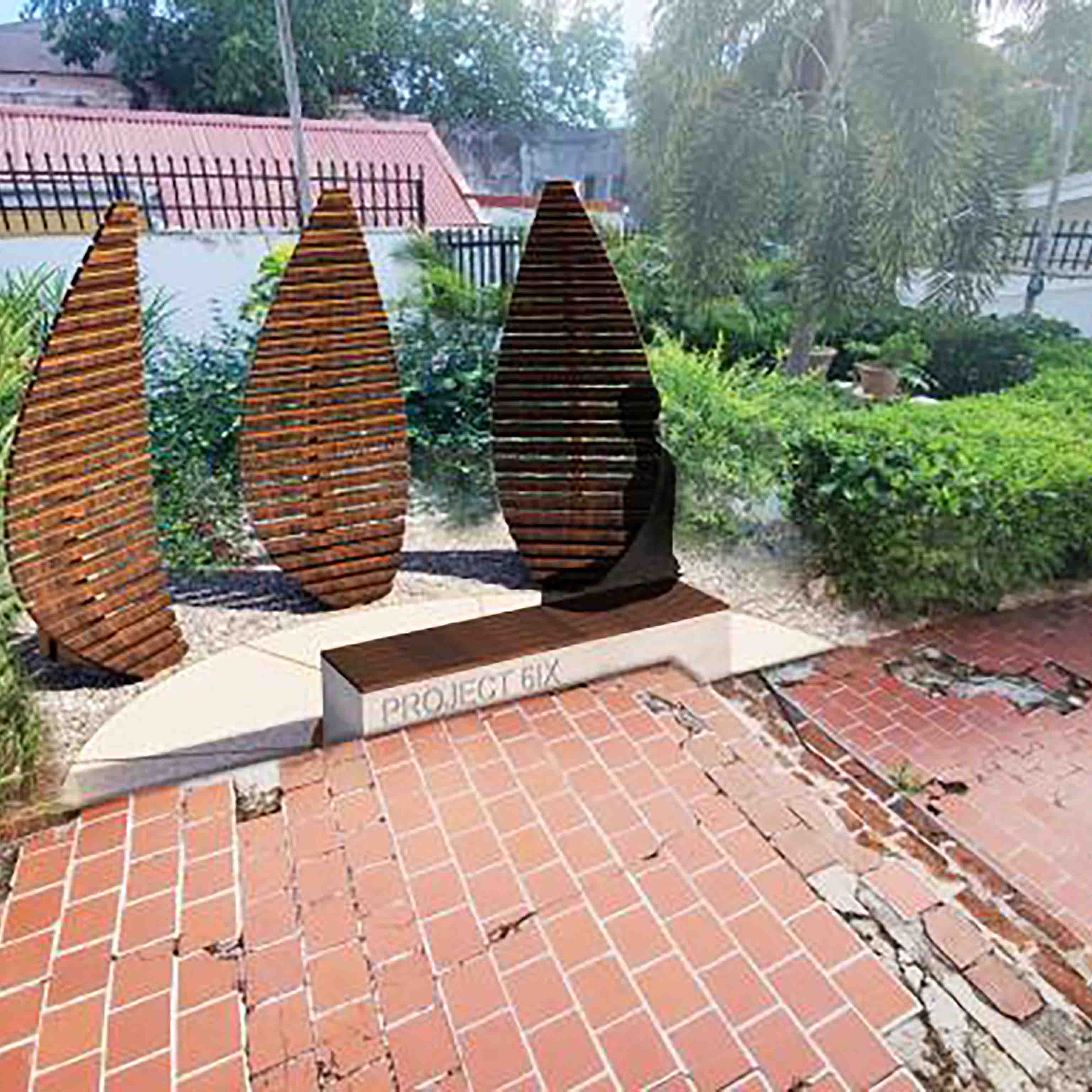 Rendering of memorial designed by alumnus for victims of domestic violence