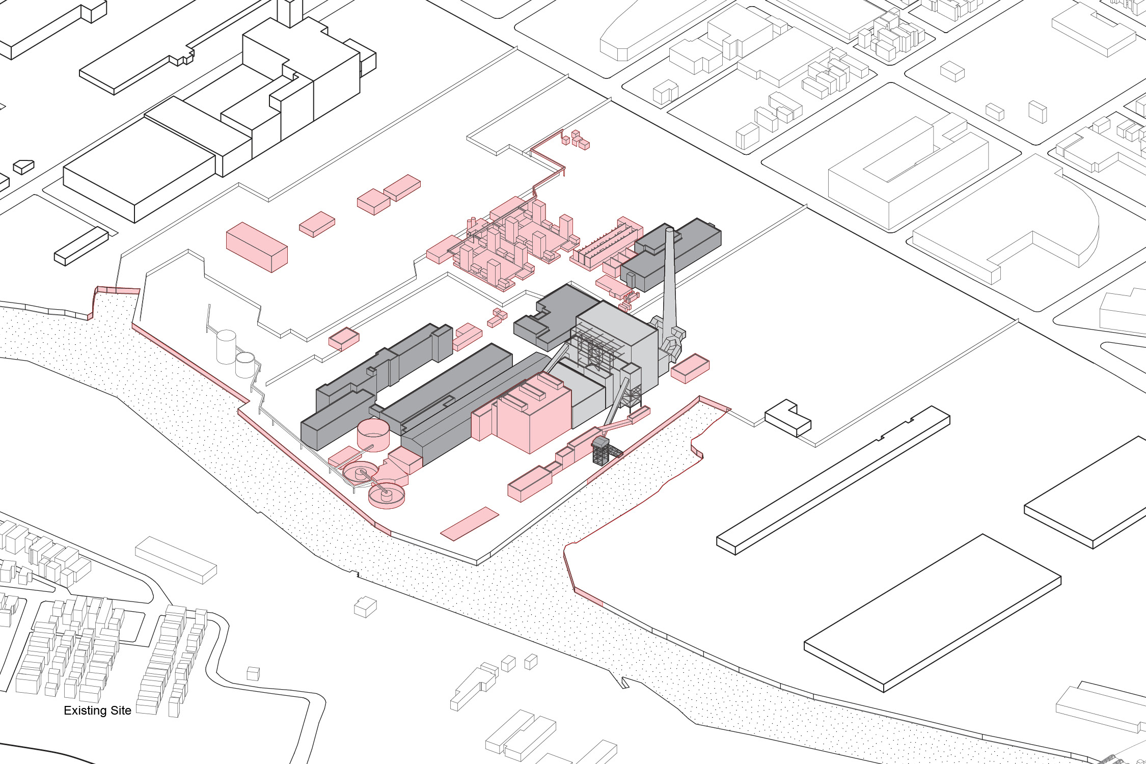 existing site diagram