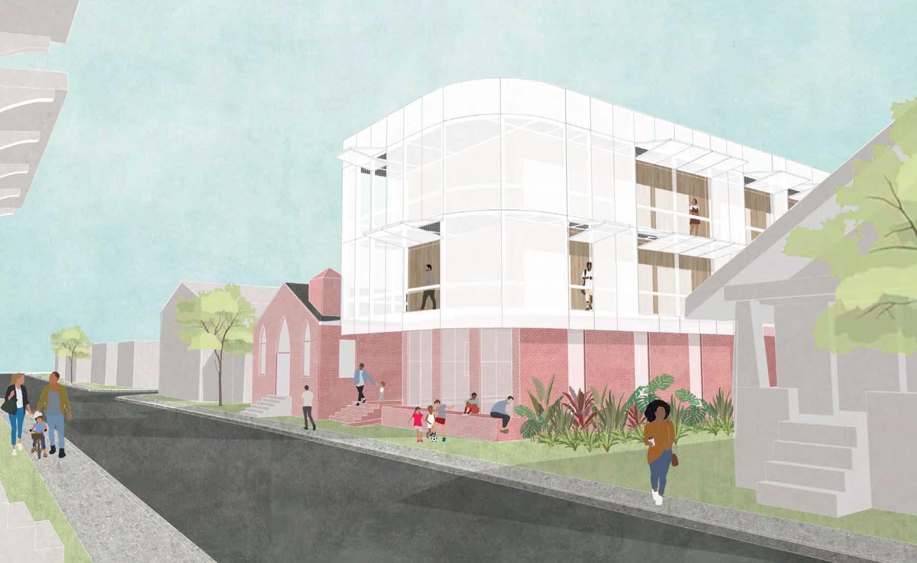 street view image of Kelsie Donovan's thesis project 