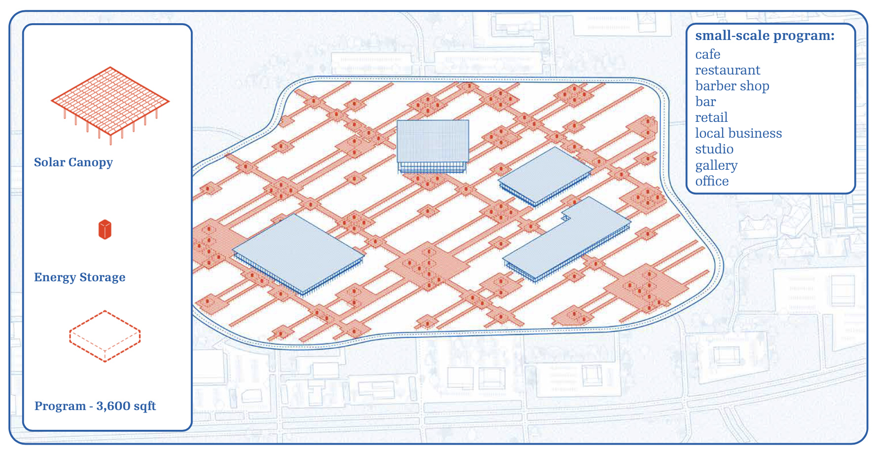 Connor Little and Merrie Afseth's thesis: install energy park microgrid diagram