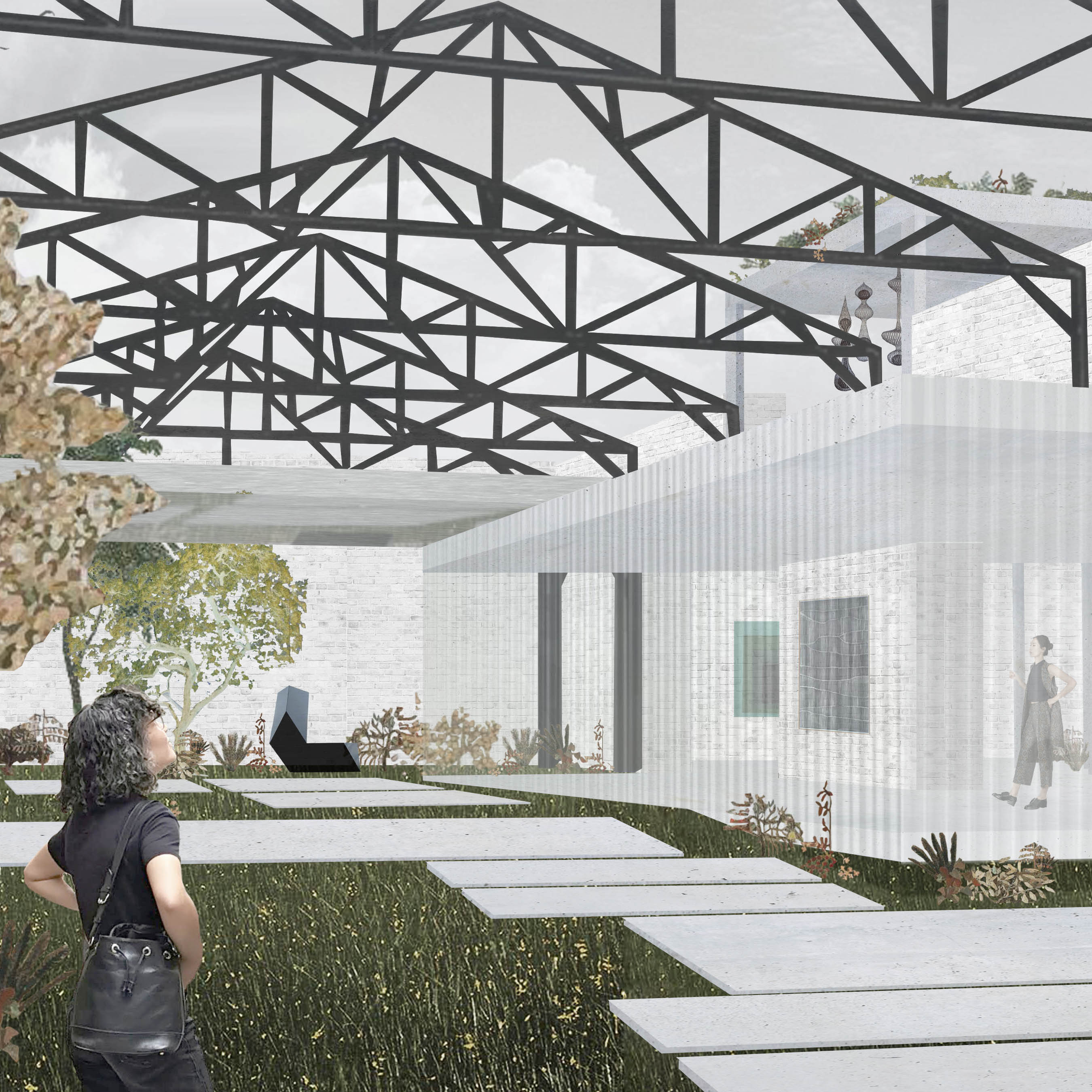 Contemporary Architecture in Historic Contexts Rendering