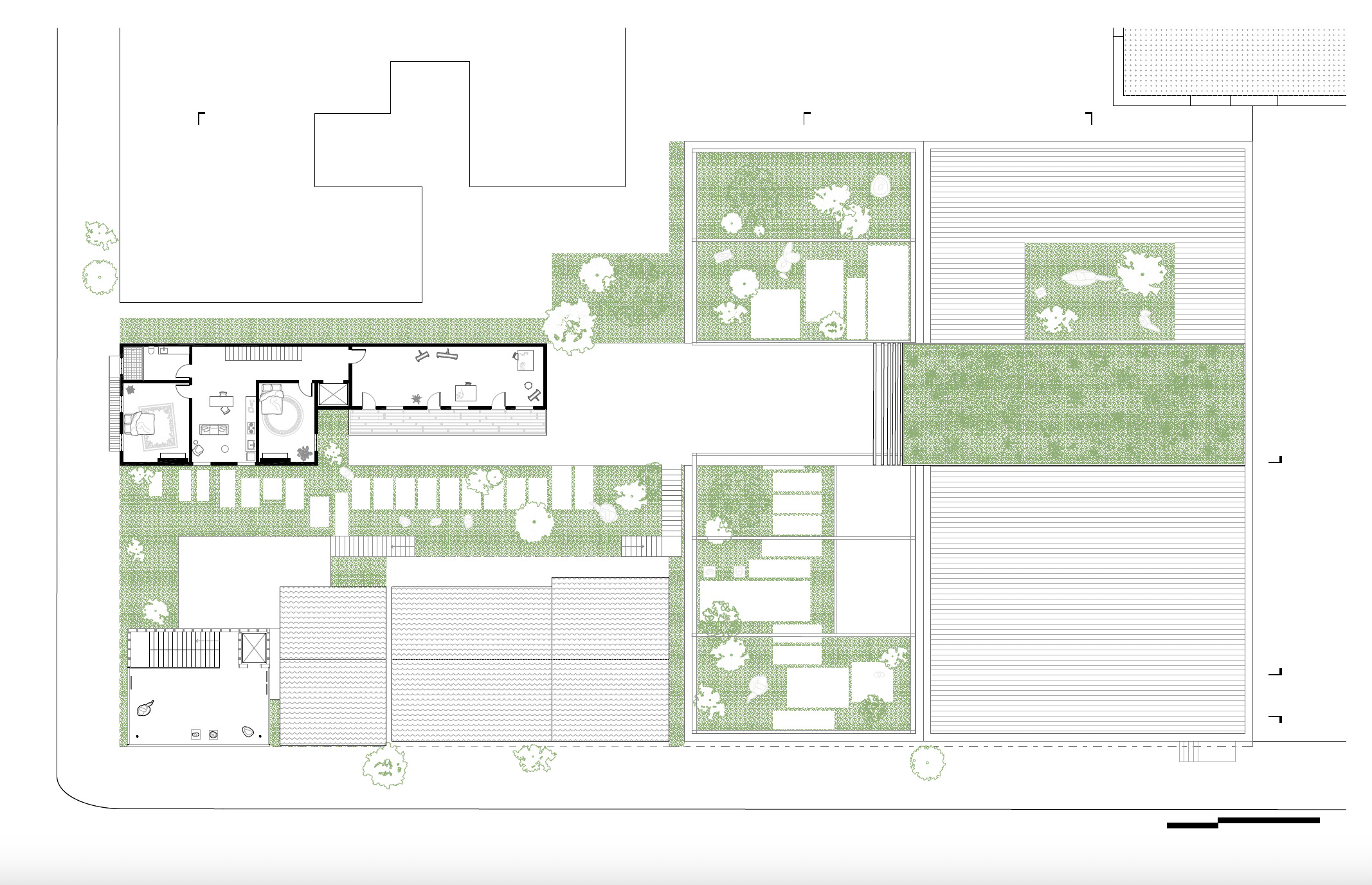Contemporary Architecture in Historic Contexts second floor plan