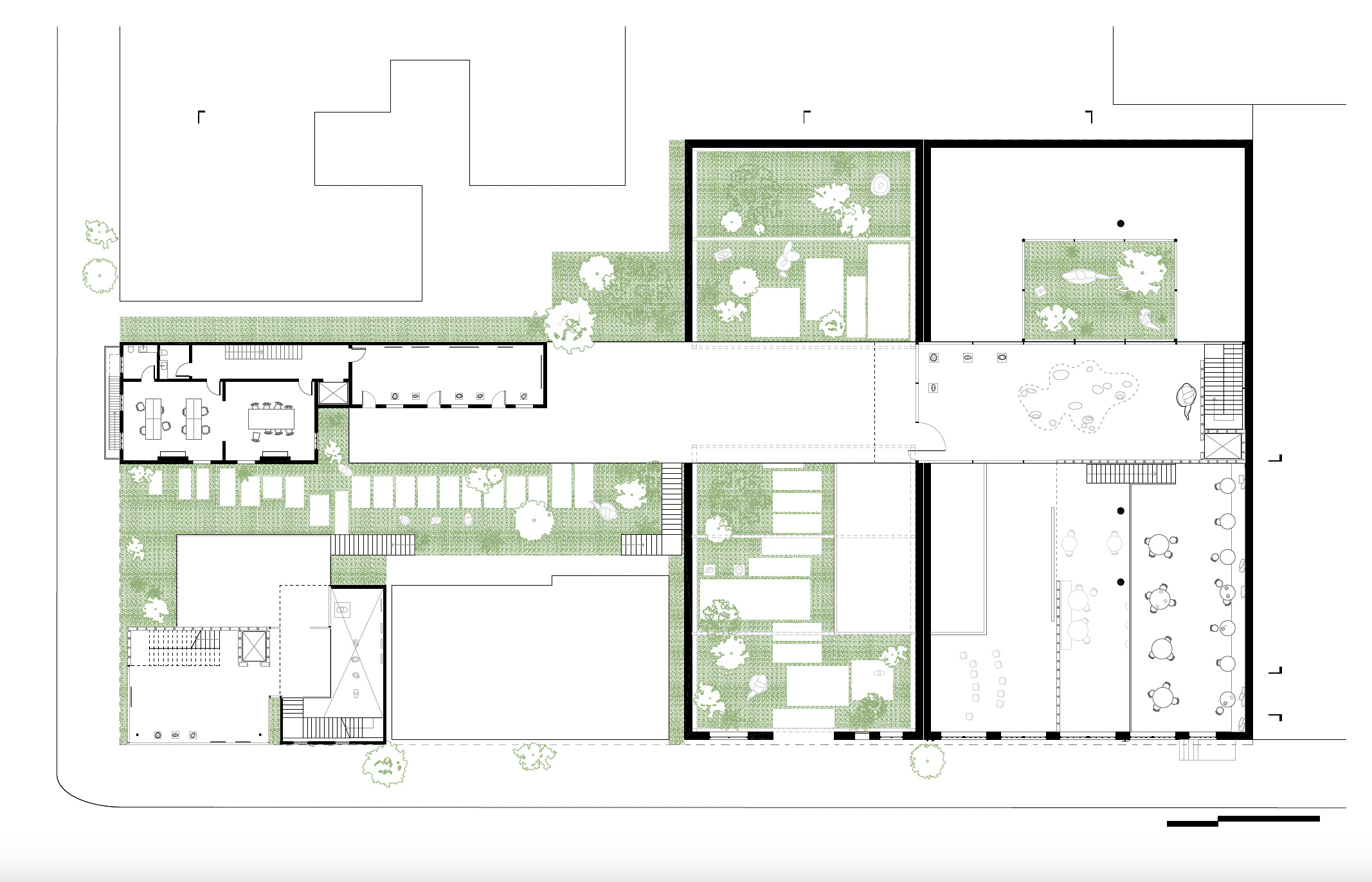 Contemporary Architecture in Historic Contexts third floor plan