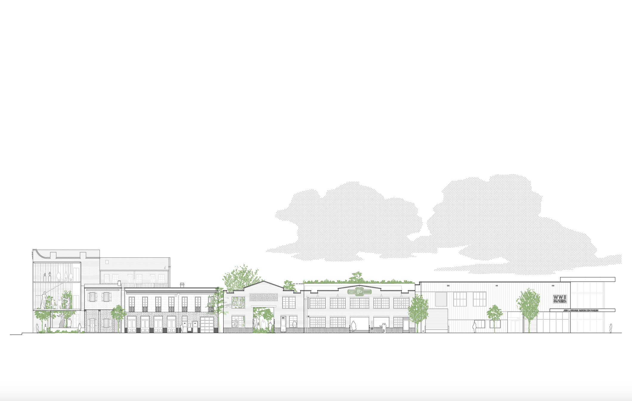 Contemporary Architecture in Historic Contexts Magazine St elevation