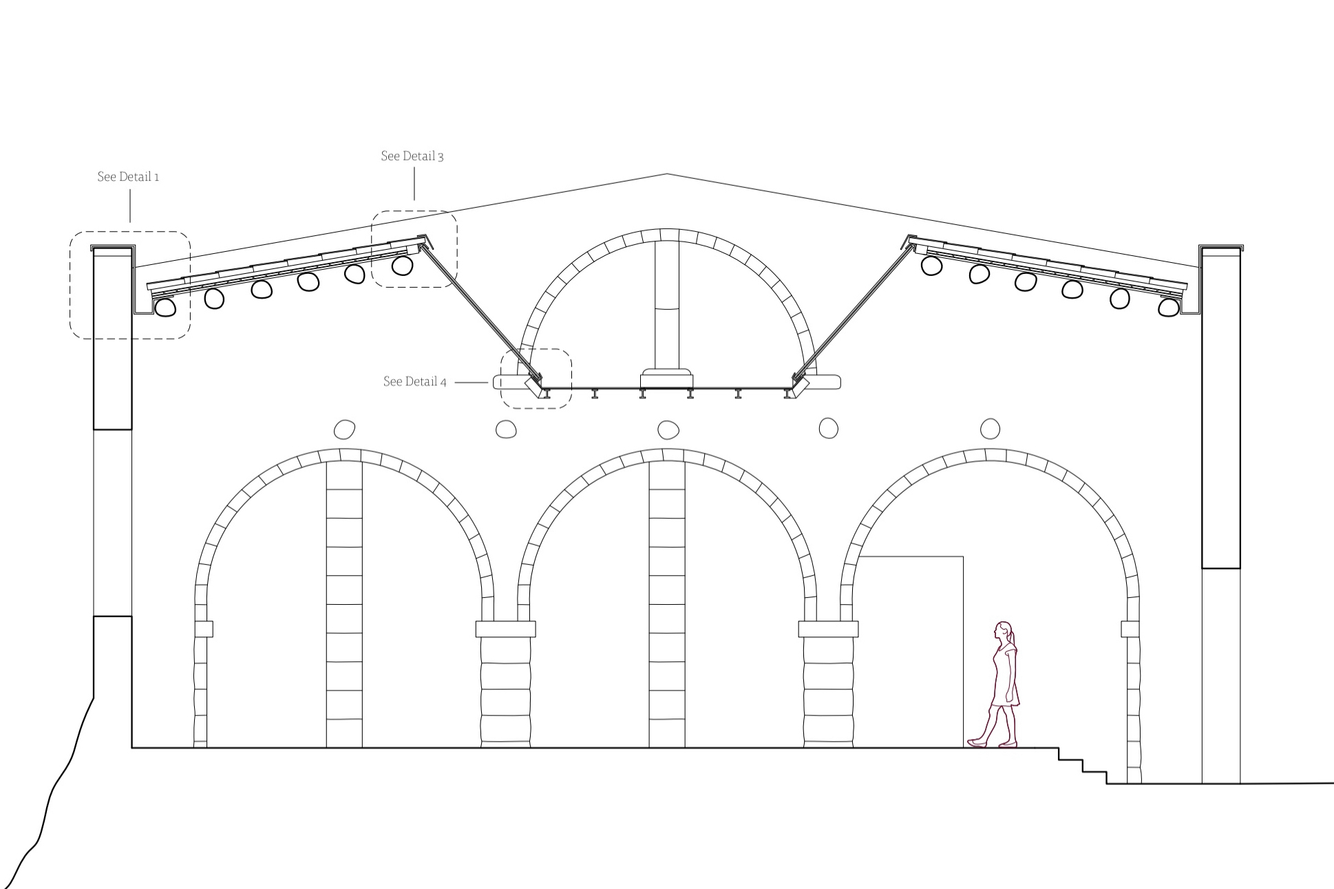 Giuliana Vaccarino Gearty’s Thesis: loggia roof section