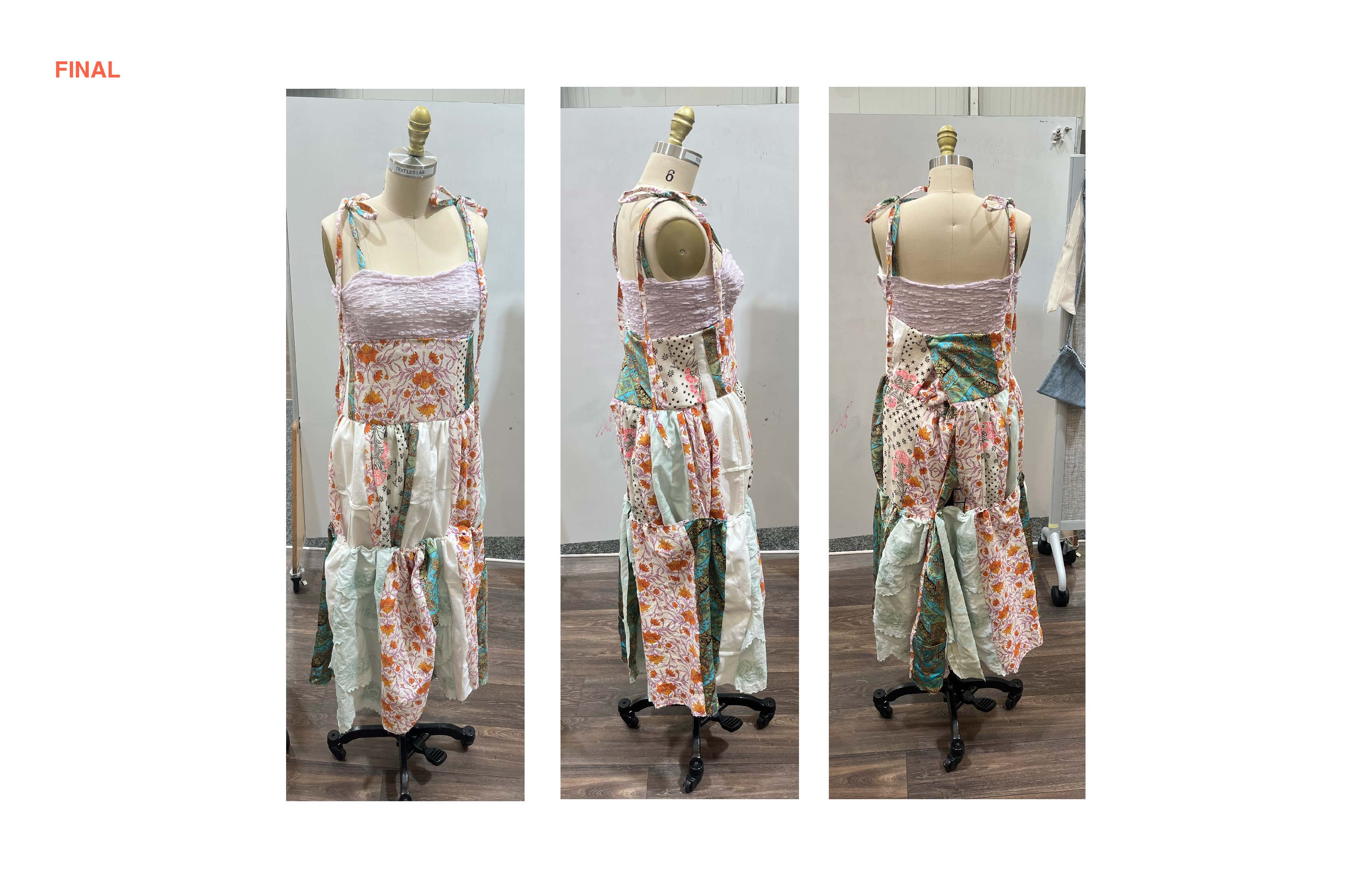 Textile Design Studio student's final dress design