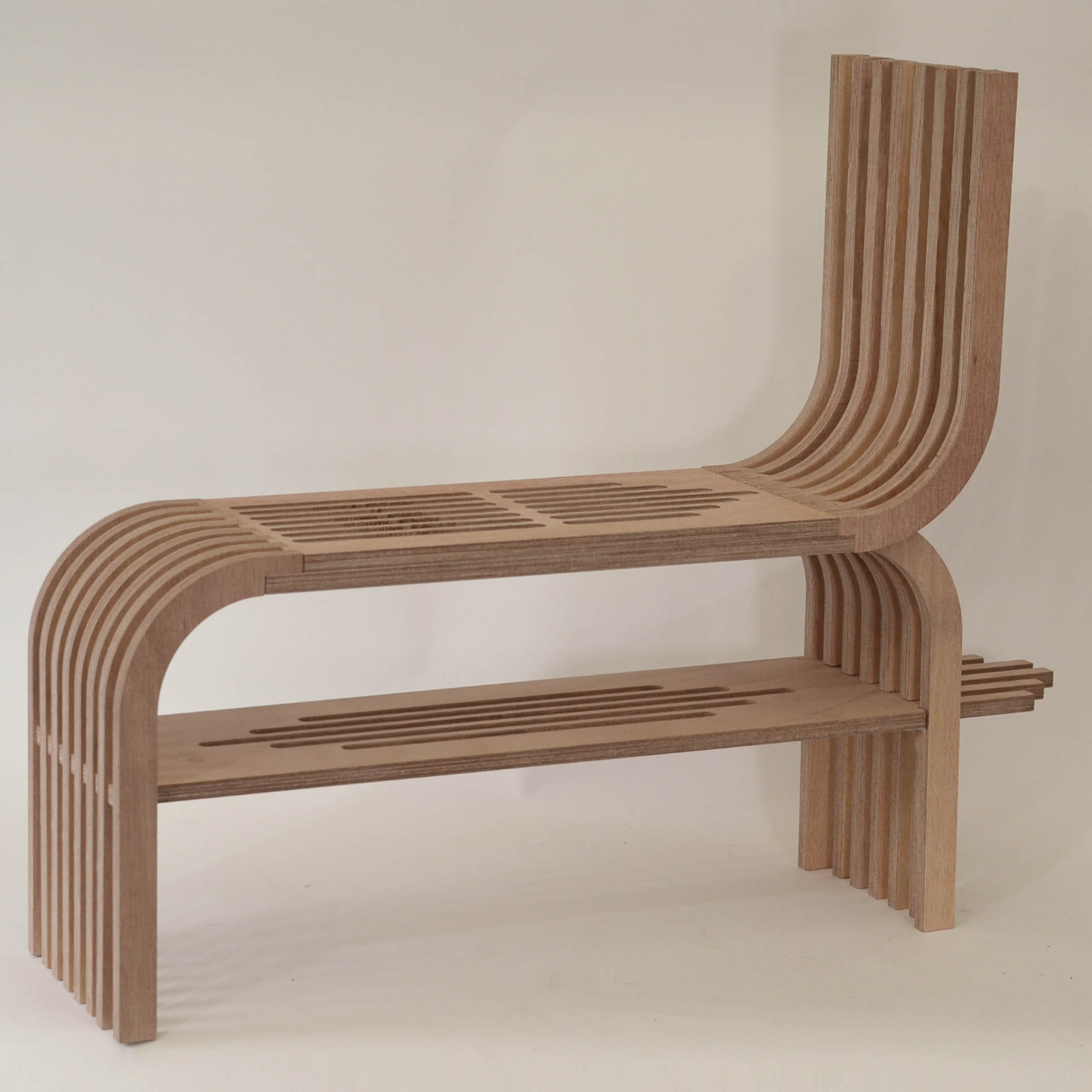 image of a student's bench