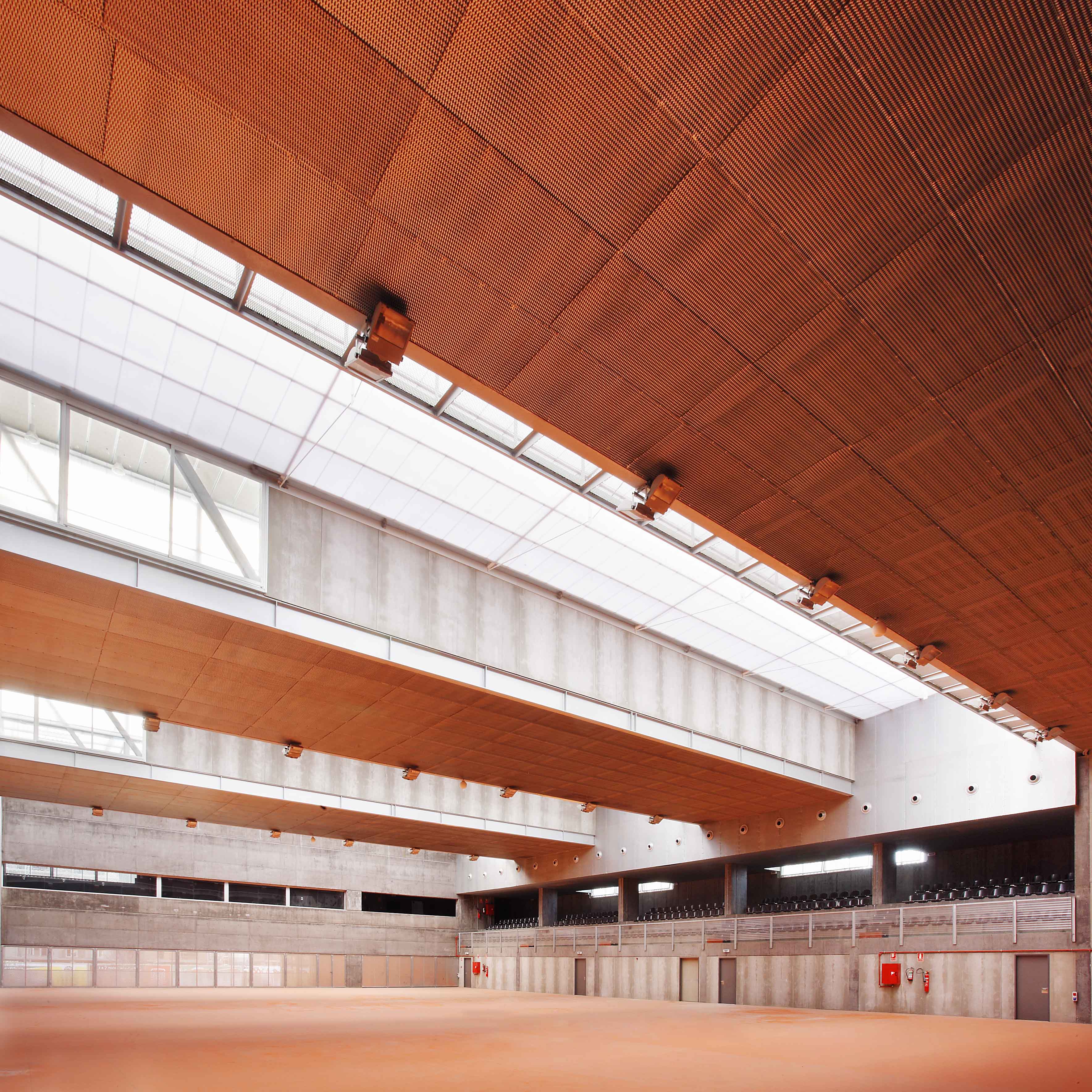 sports hall and gym