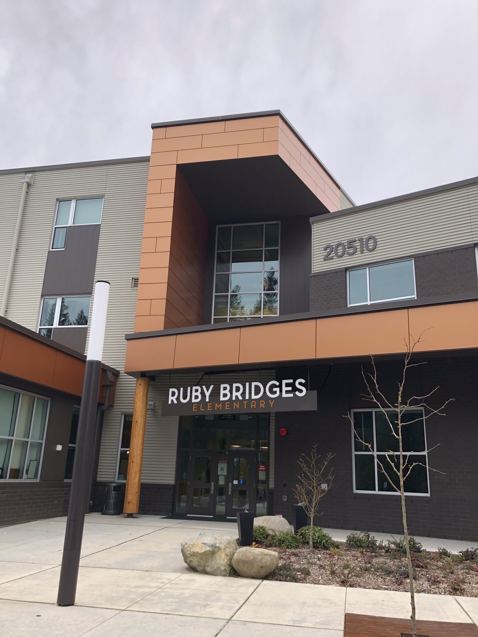 Ruby Bridges Elementary School, Woodinville WA (photo courtesy of Dykeman Architects)