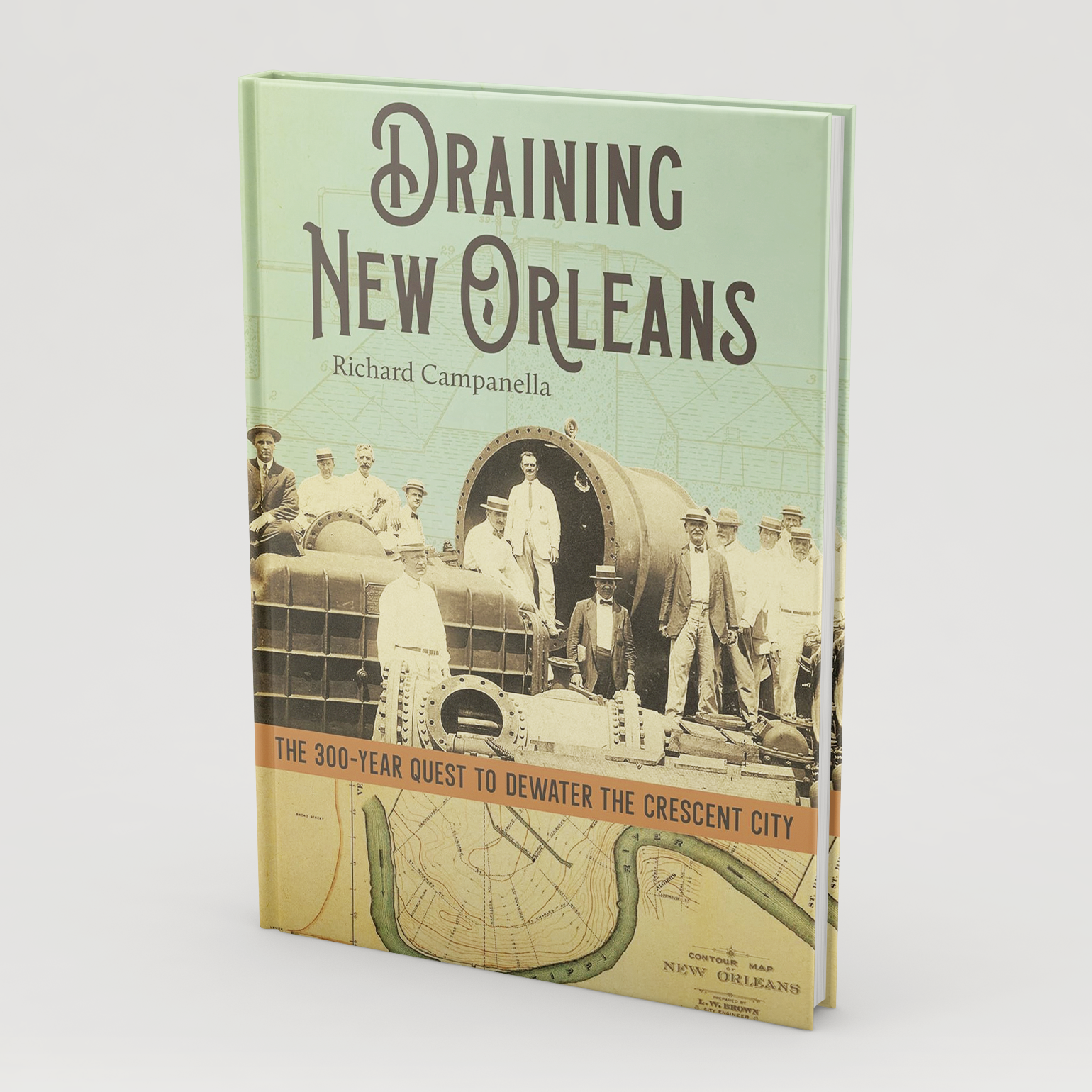 Image of the book cover Draining New Orleans 