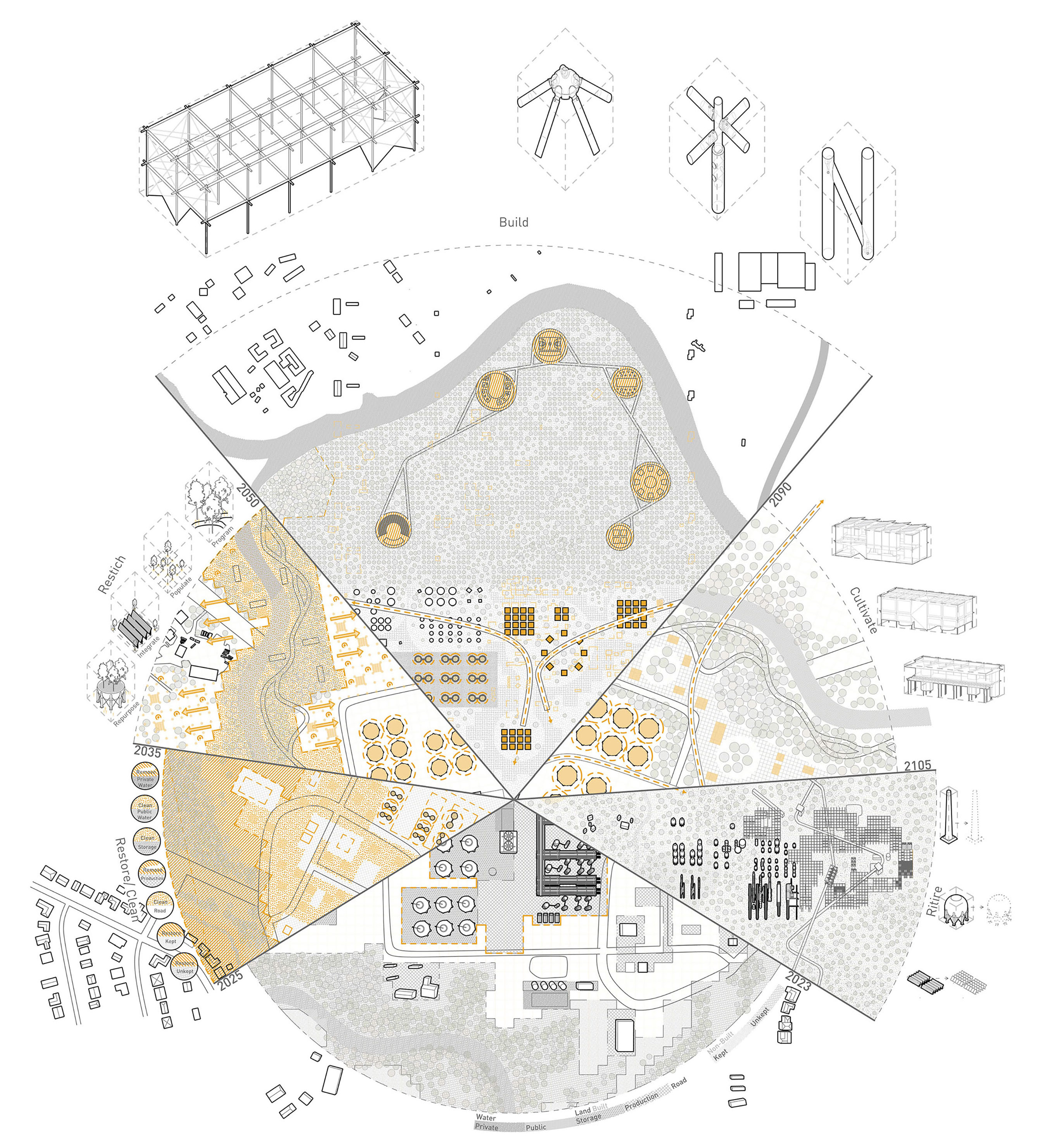 a gray blueprint of costal plans