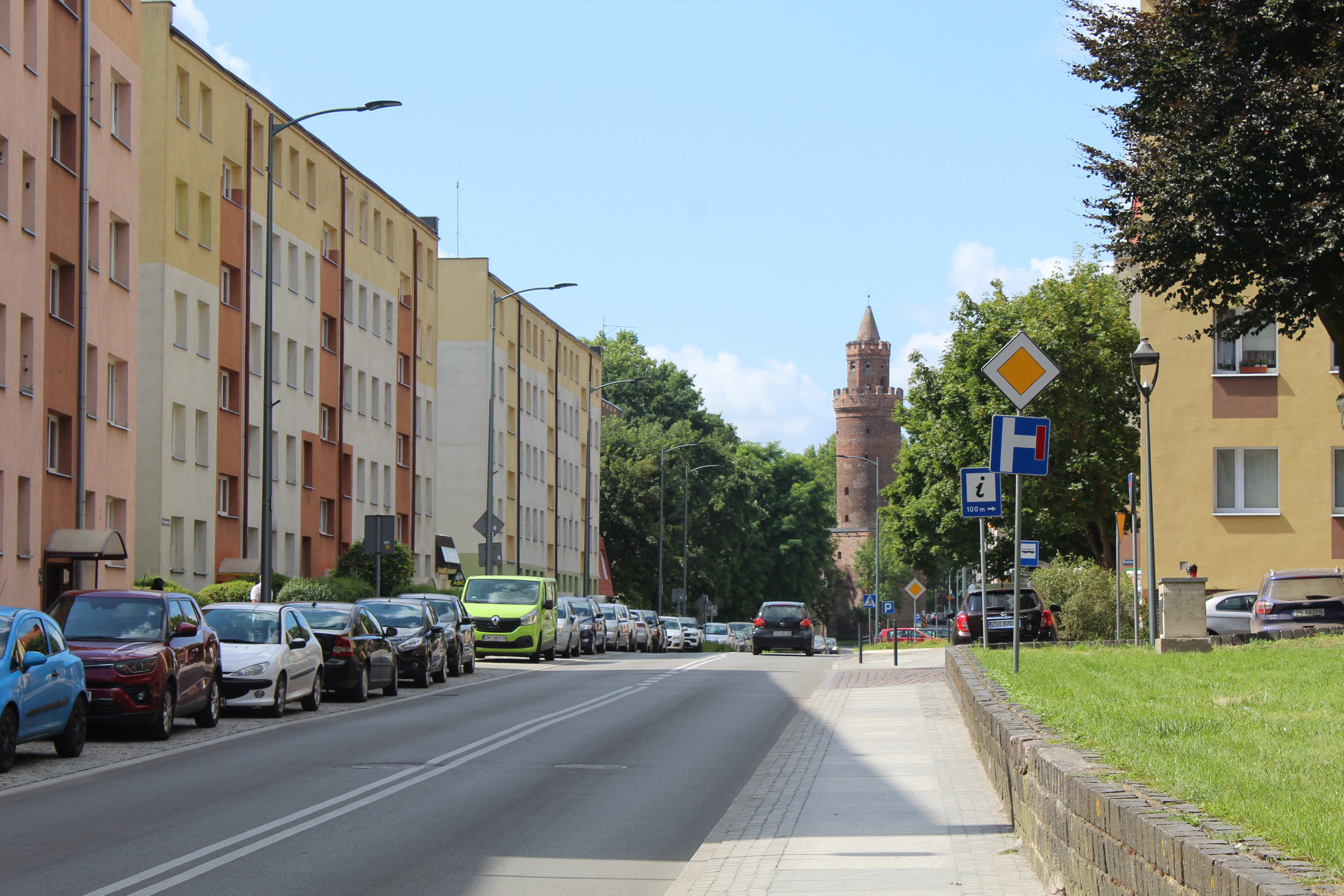 image of the streets of Pomeranian Brick Gothic Architecture