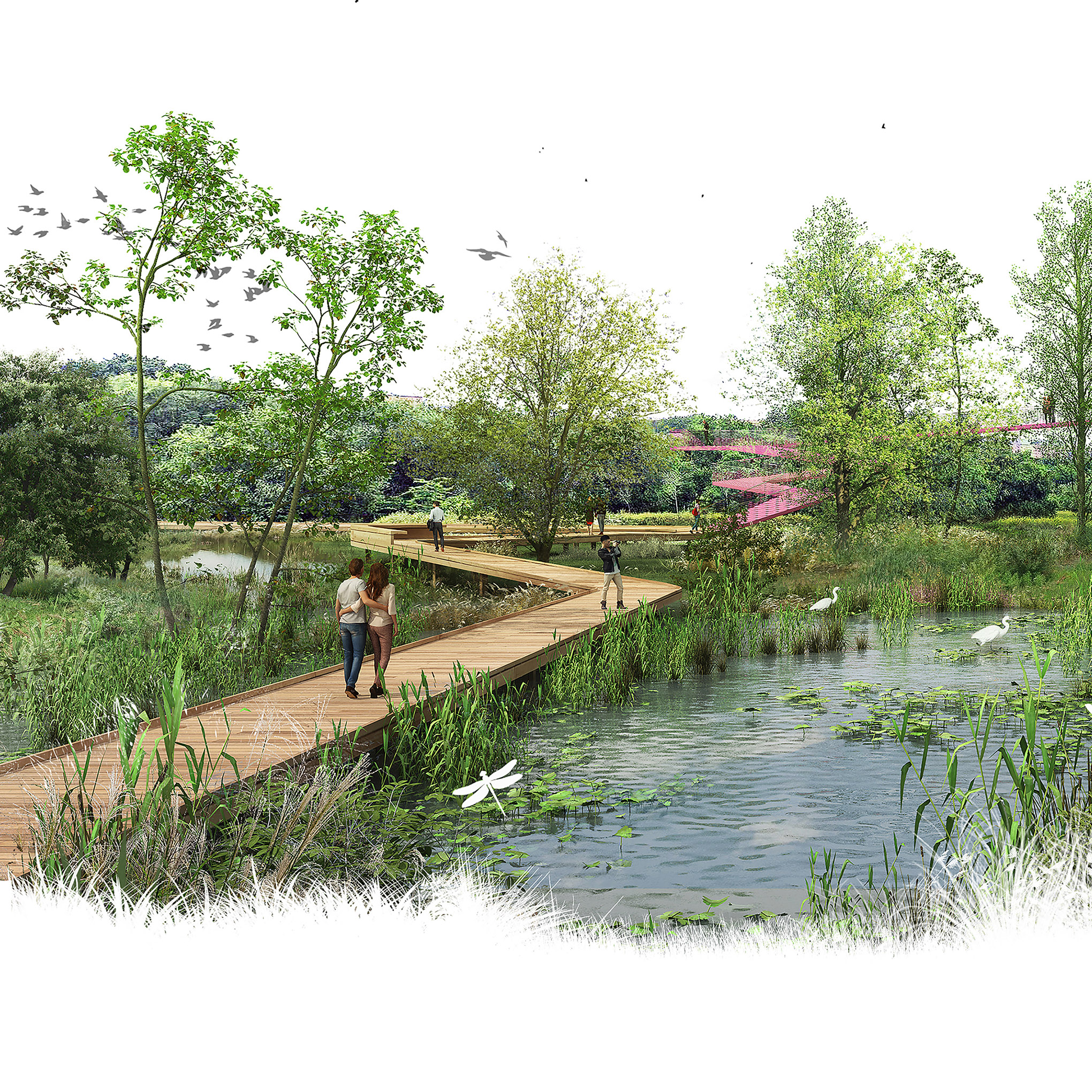 The Madrid Metropolitan Forest design.