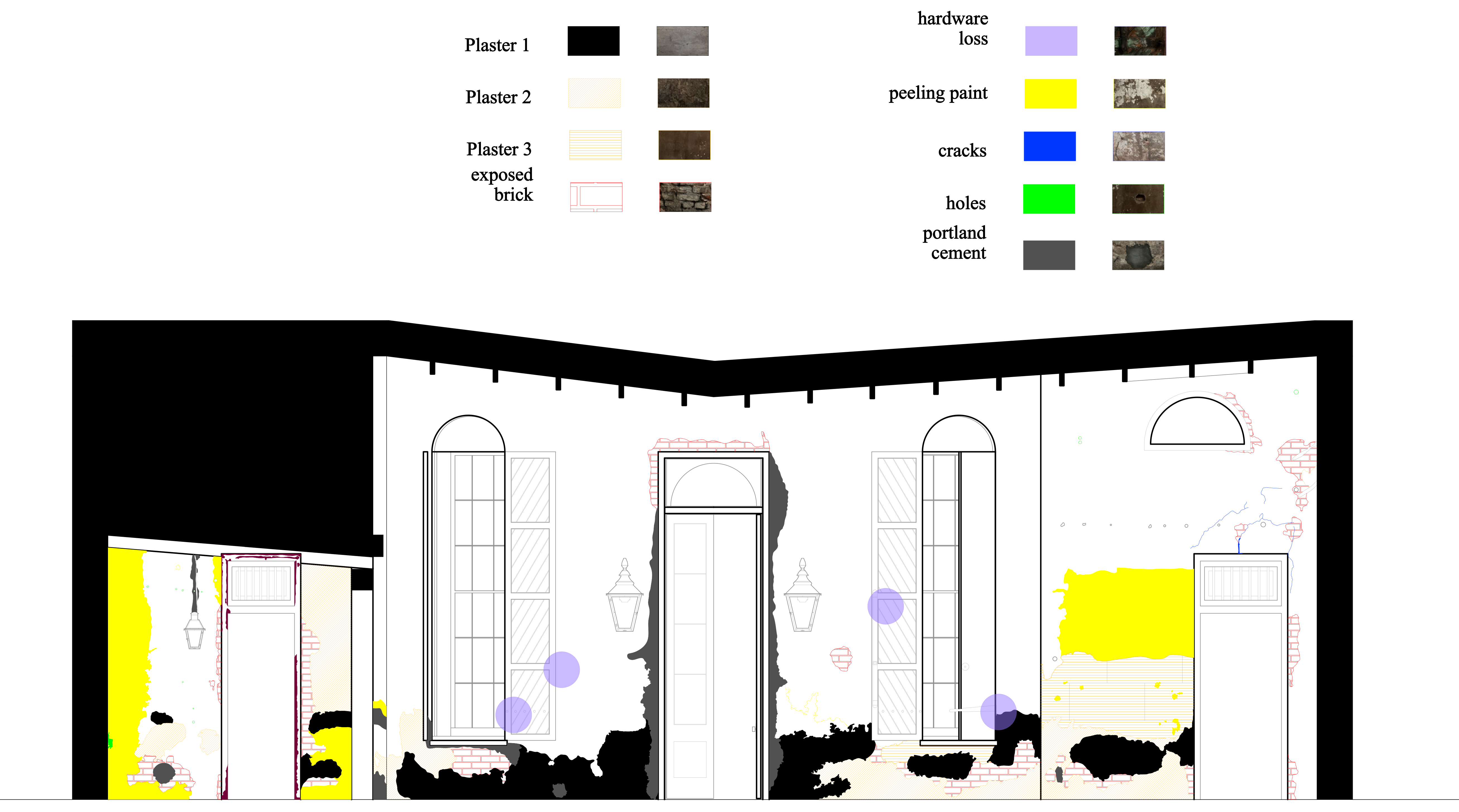Wall finished diagram