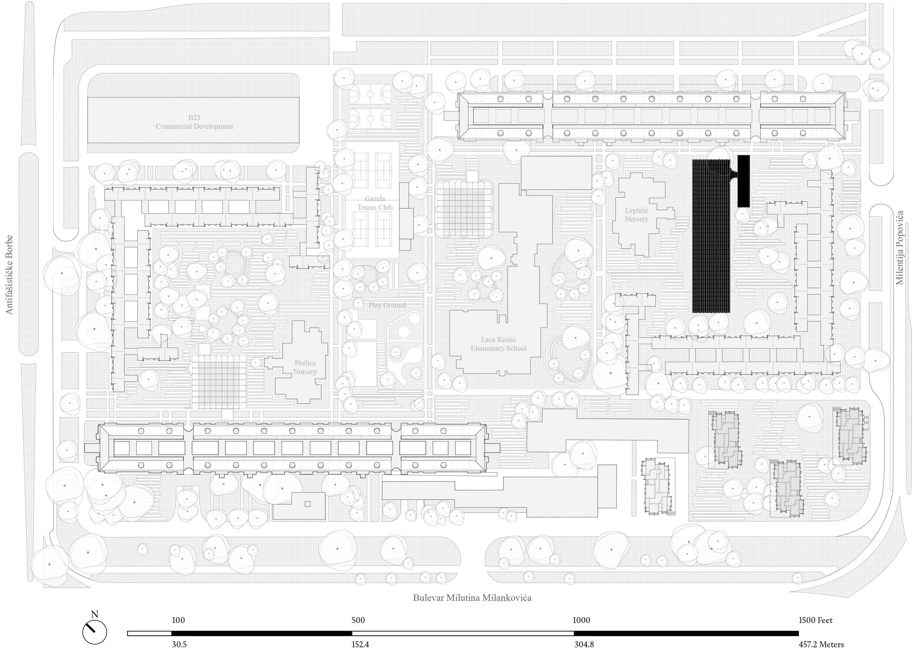 Plan of Building Area