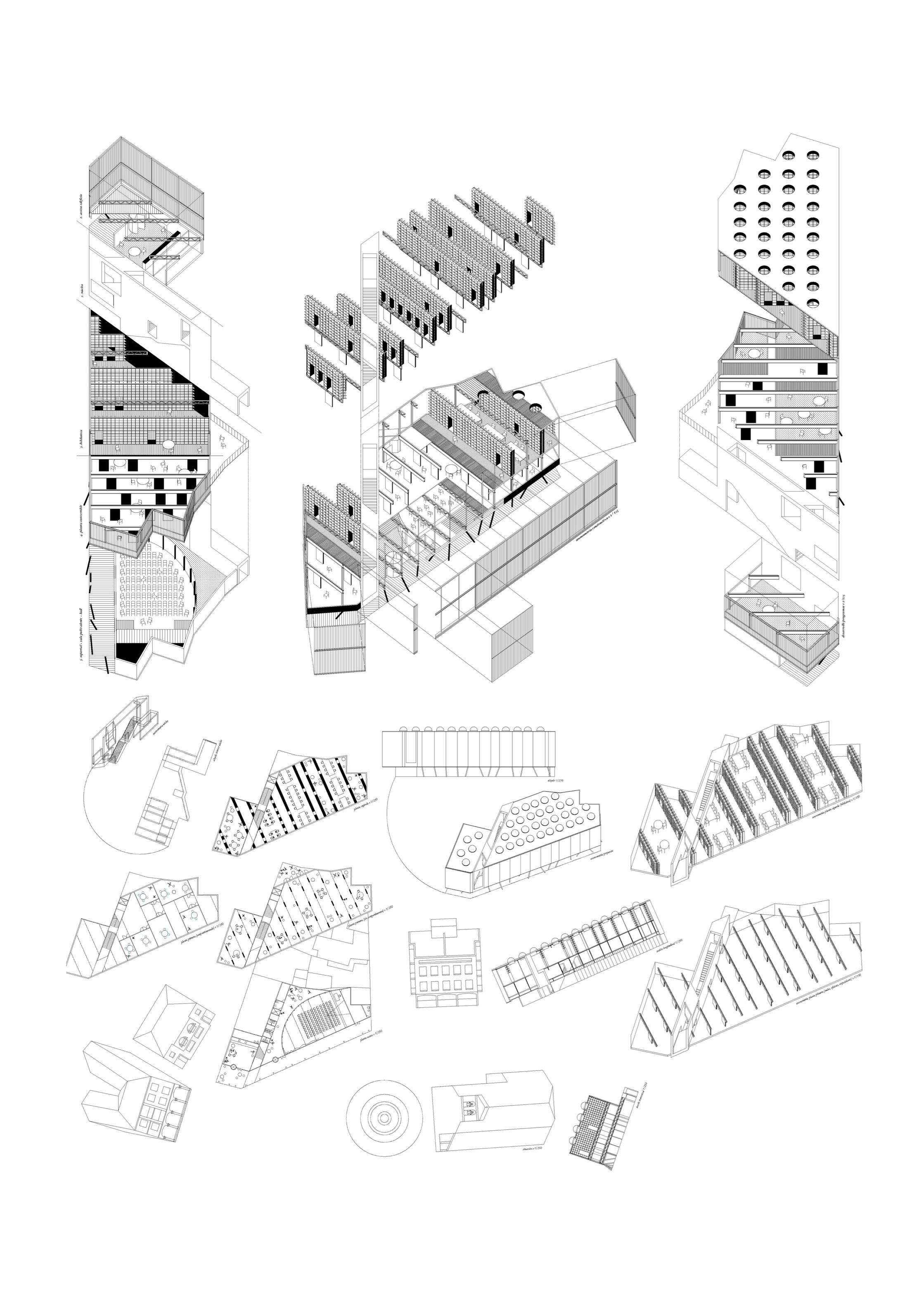 image of drawings by Teaching Fellow, Abel Villegas Fernandez