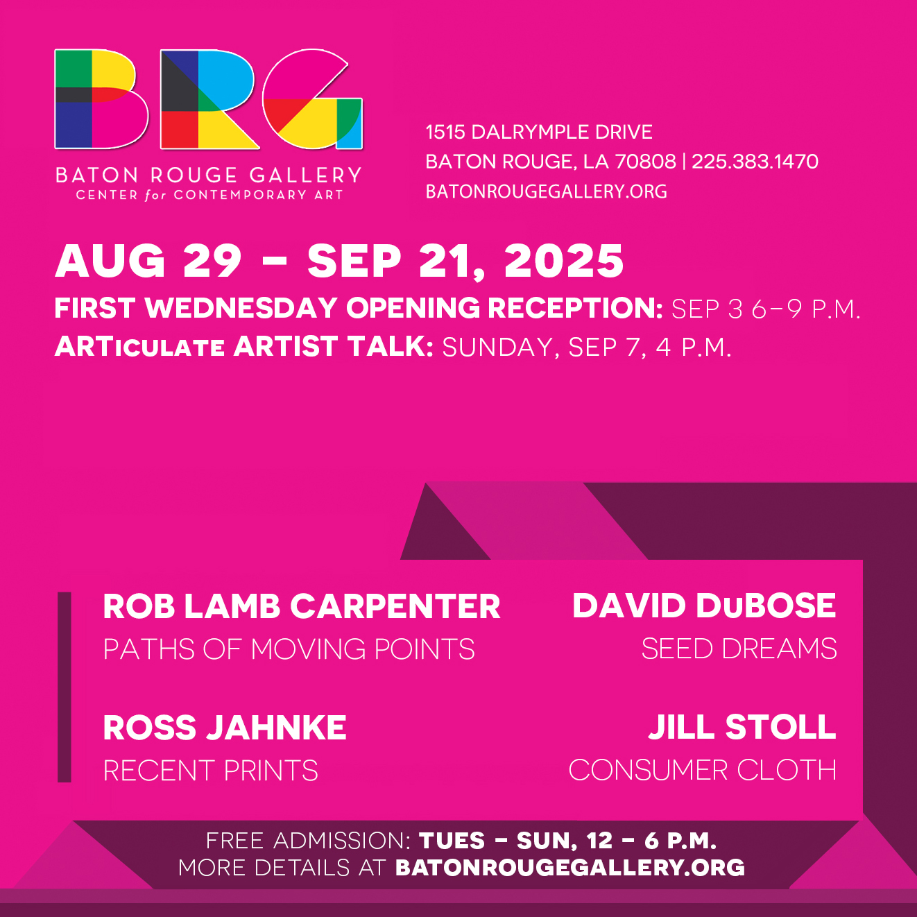 Stoll Exhibition Baton Rouge Info