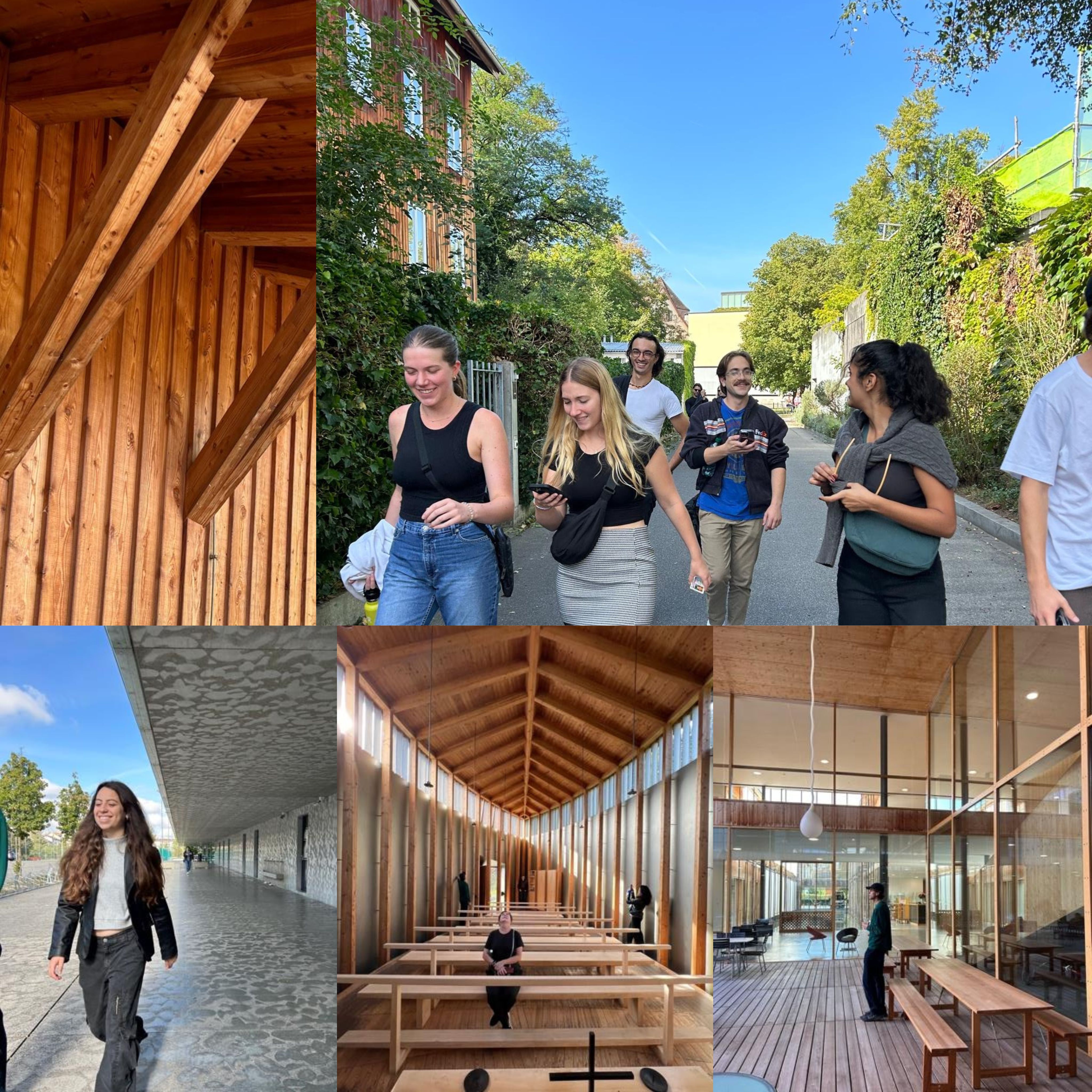Students Exploring Switzerland on Redfield's Research Studio