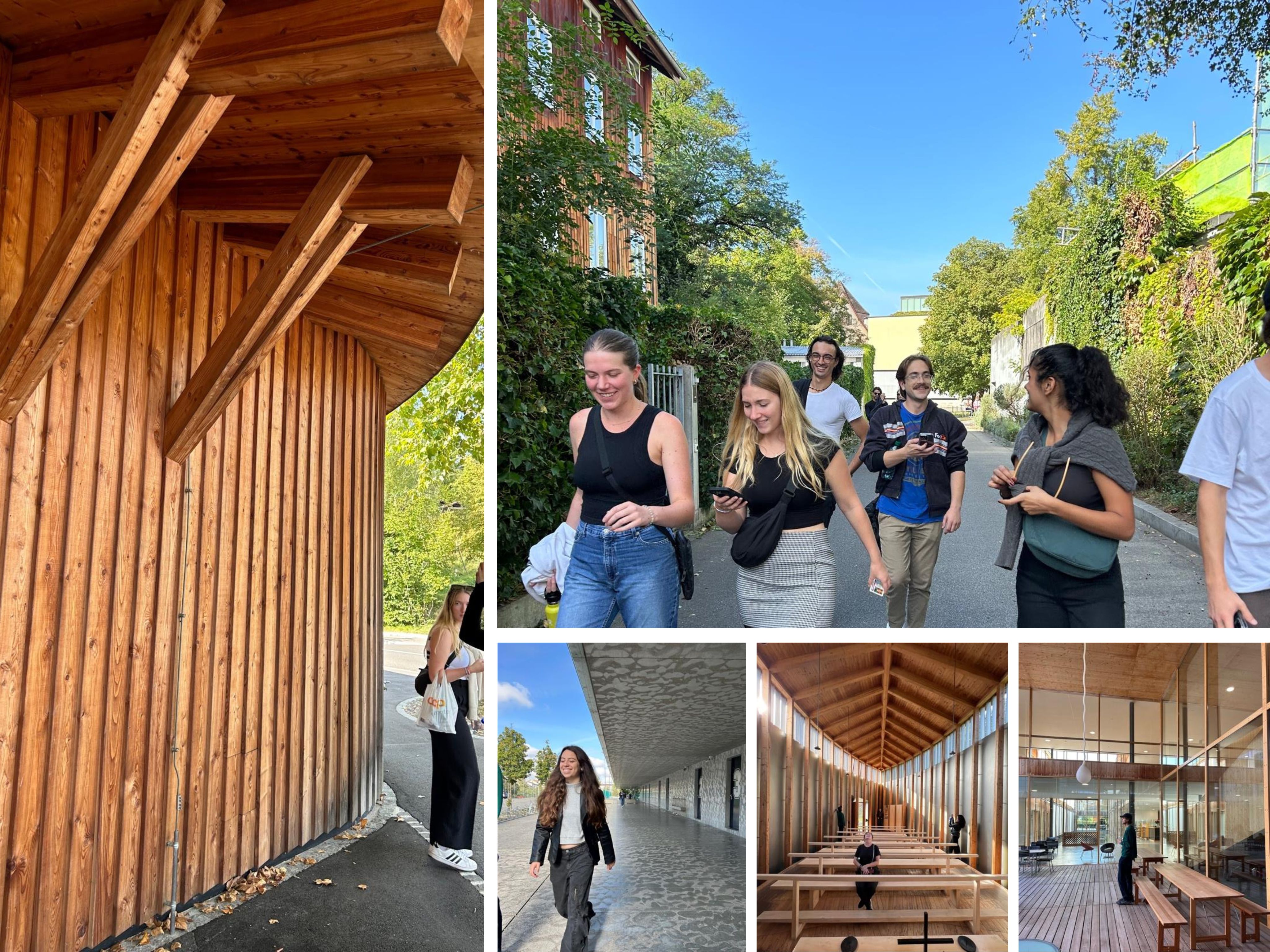Students spend time in Switzerland exploring Swiss architectural practices