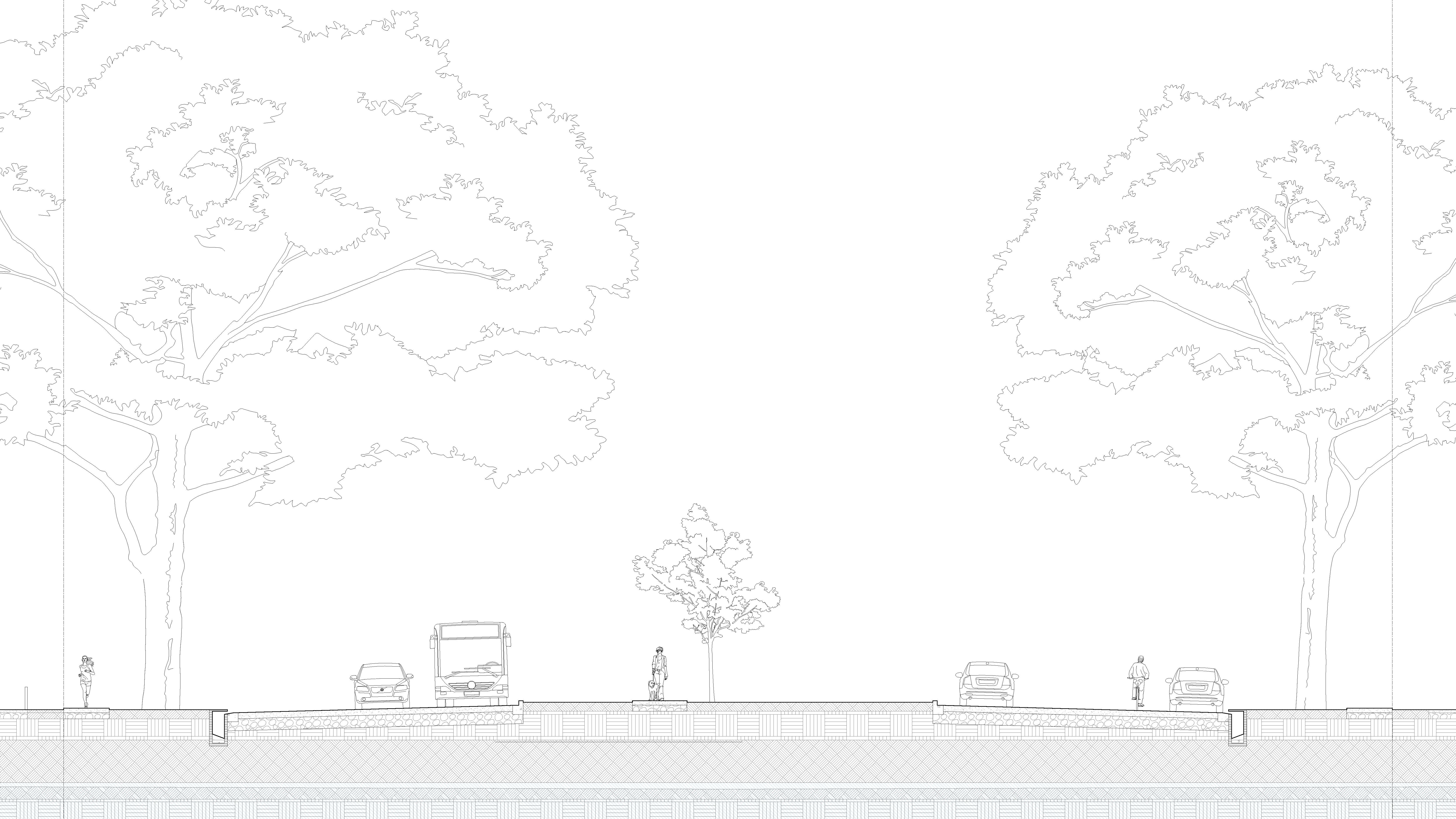 New Orleans Public Space Project Drawing