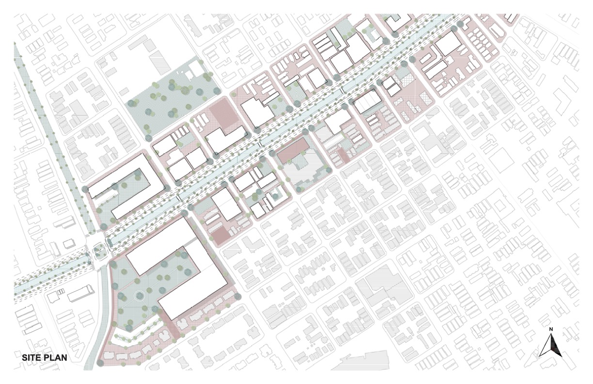 New Orleans Public Space Project Drawing
