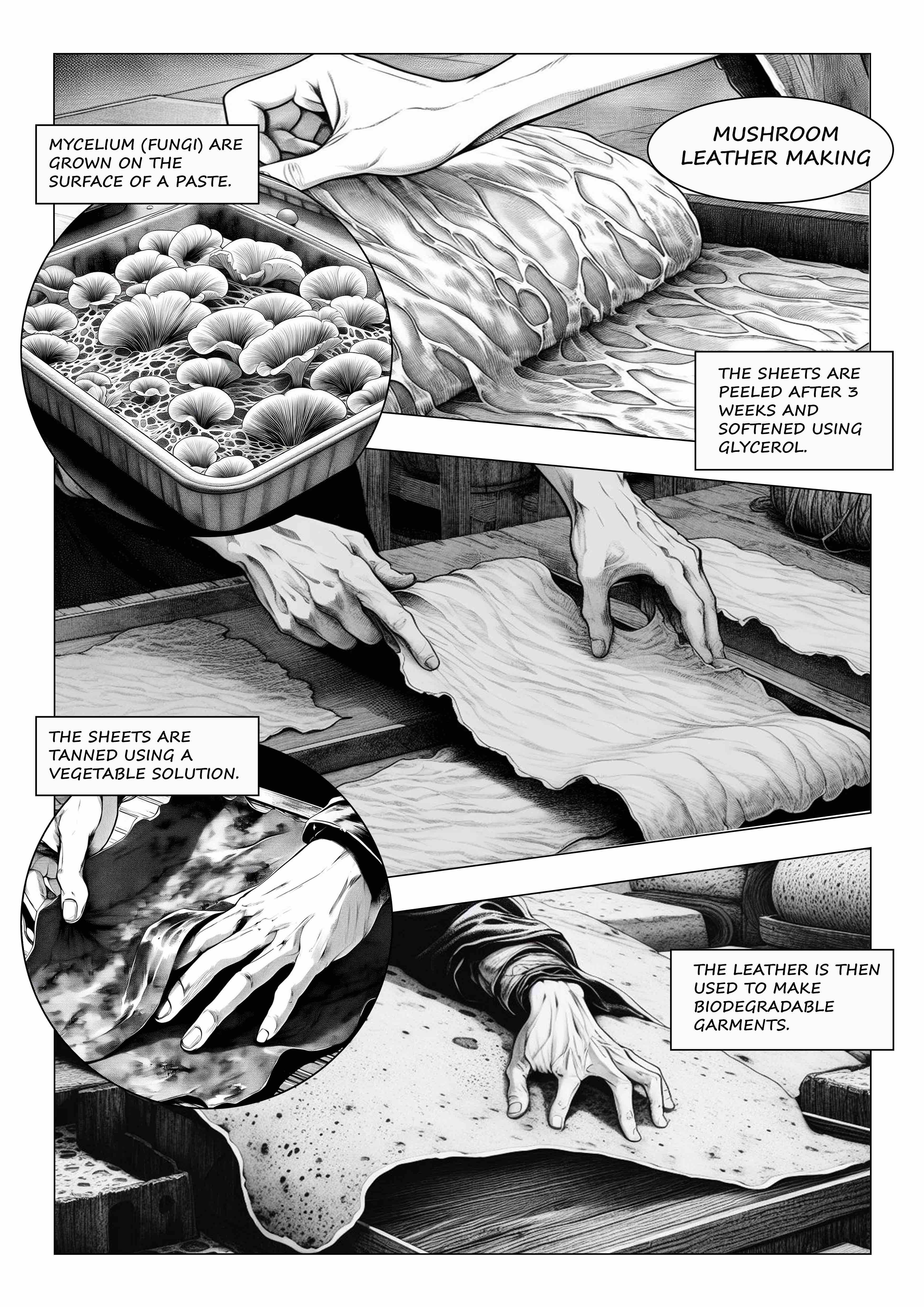 Page 73 from the Bios of Zoe Graphic Novel 