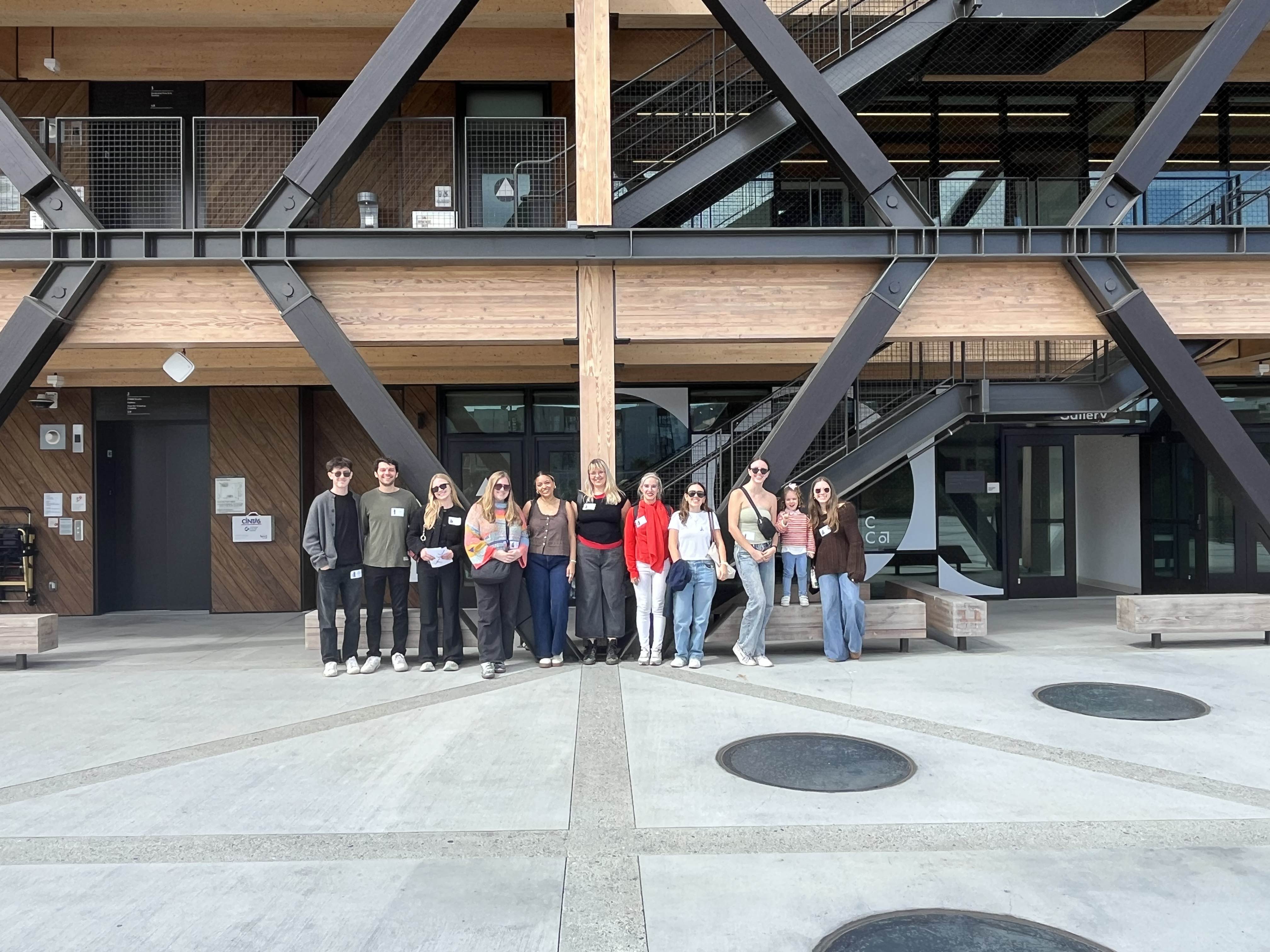 Photo of students on Carbon 0 field trip to San Francisco