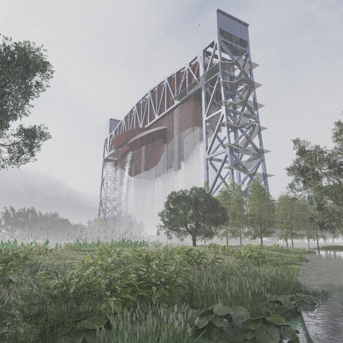 Detail of the Proposed Design for the Florida Avenue Bridge