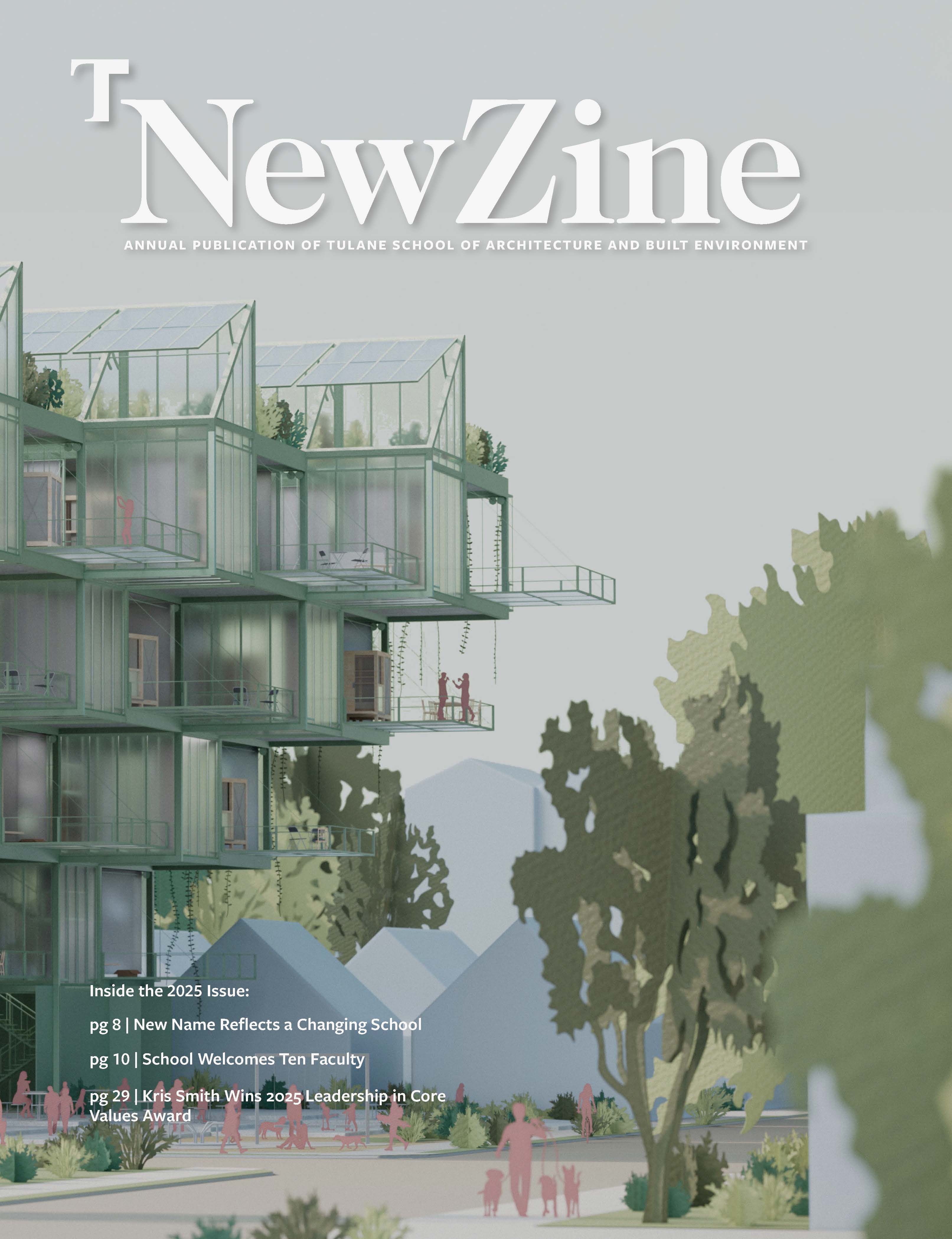 Cover of the 2025 NewZine publication.