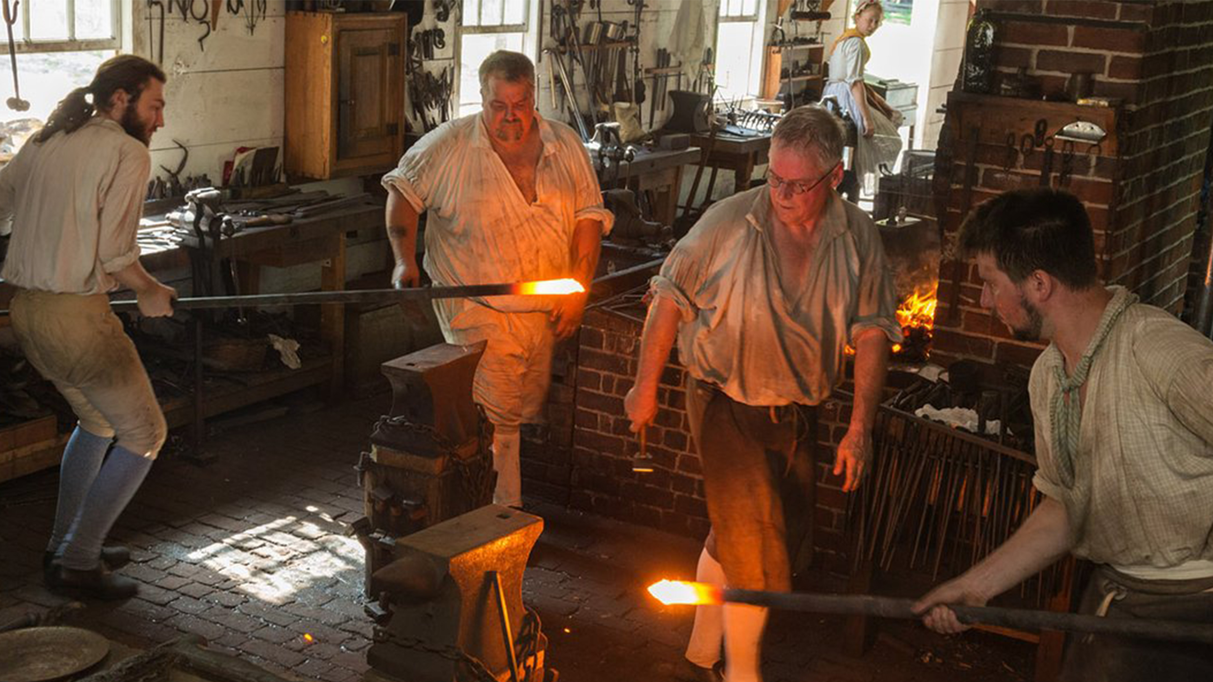 Master blacksmith Kenneth Schwarz