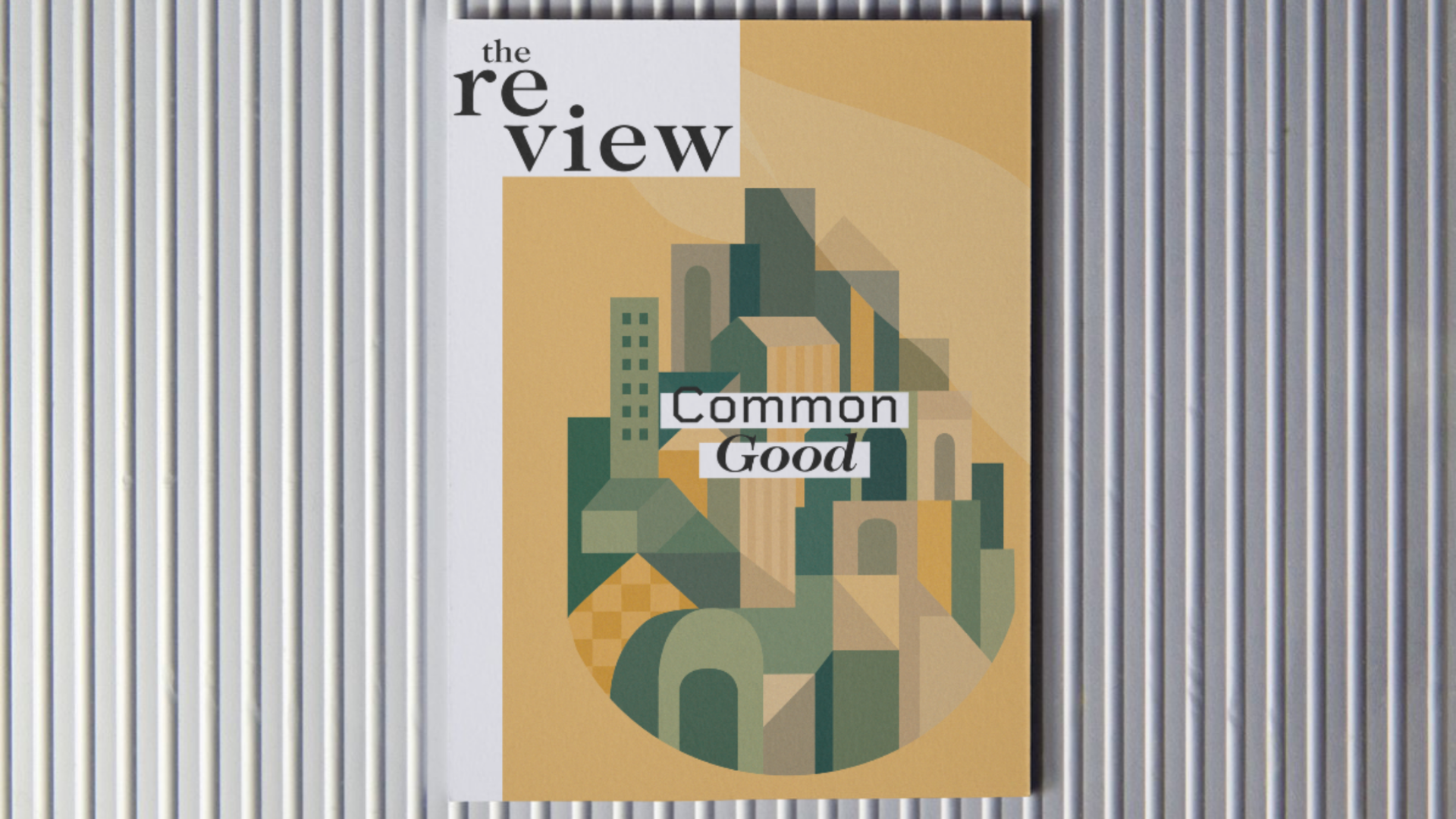 image of the front cover of The Review: Common Good