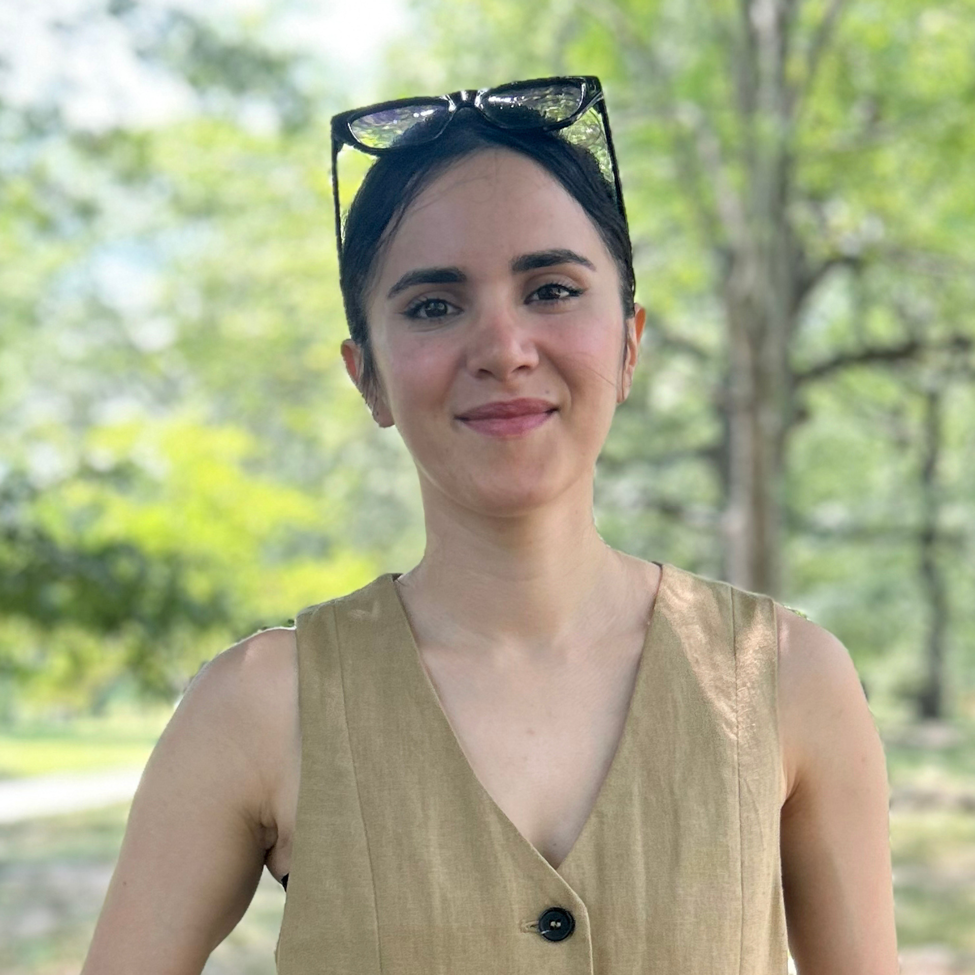 Headshot of Delaram Khoshhal.