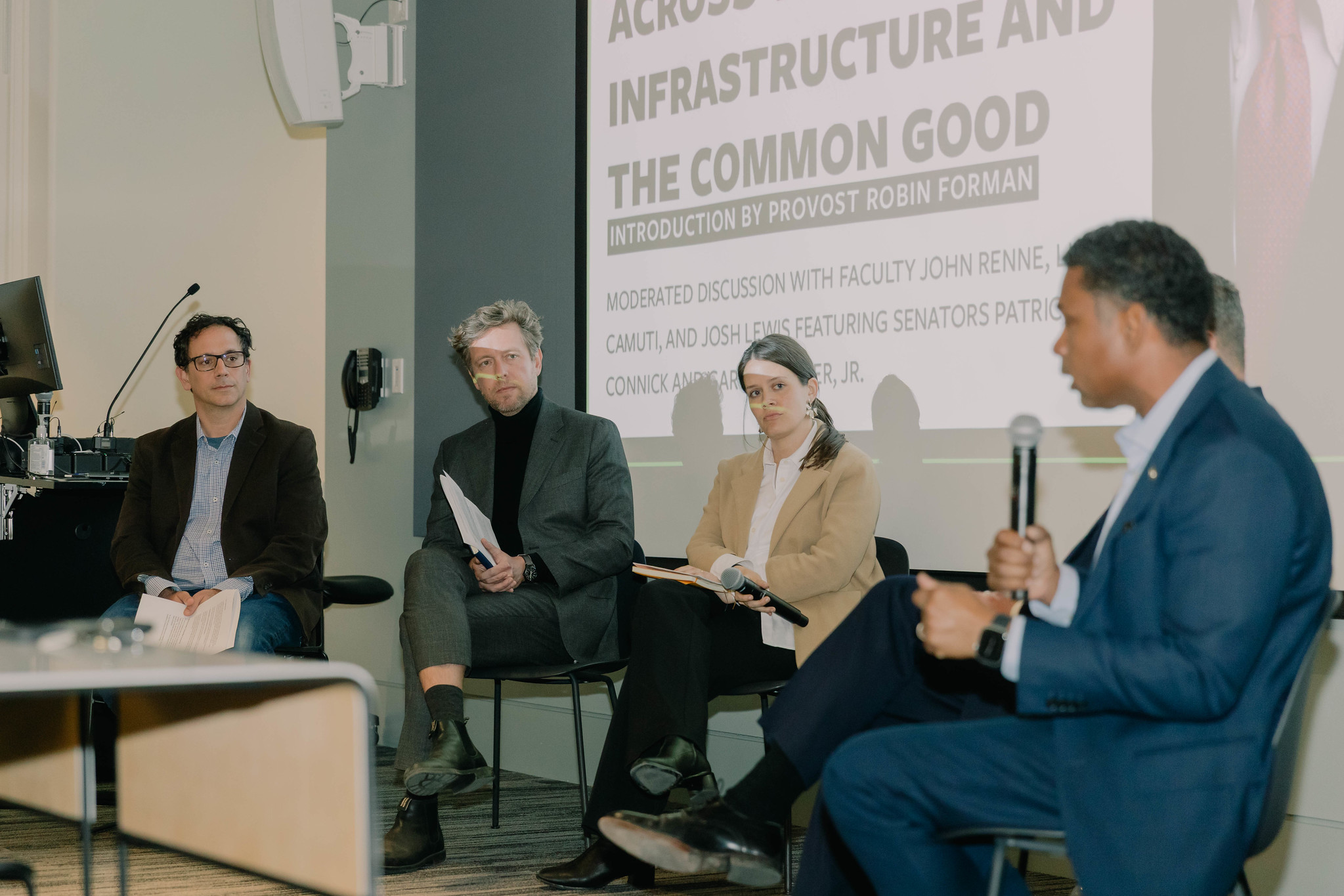 Tulane Faculty moderate a panel on infrastructure and the common good