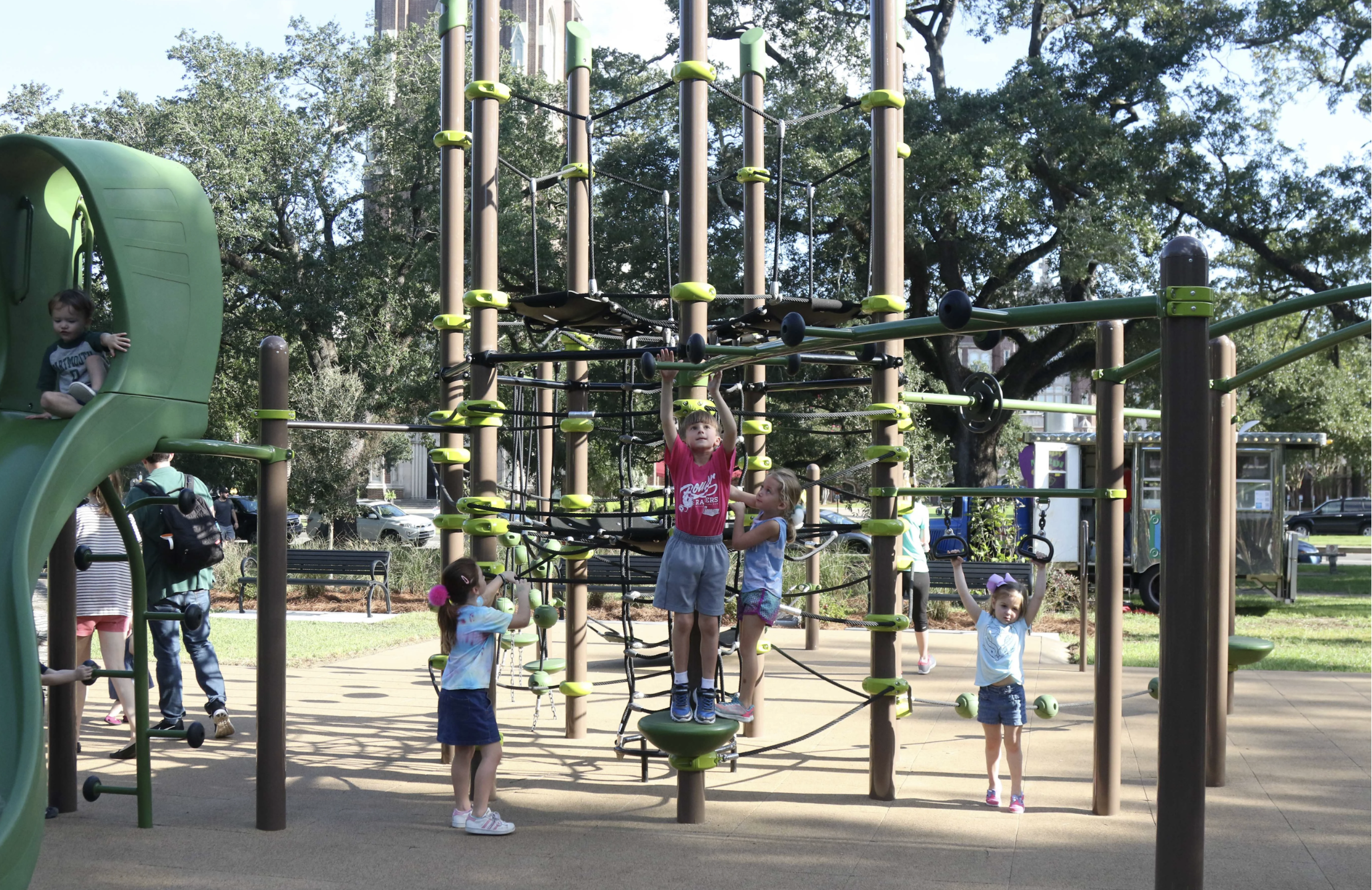 Audubon Park playground equipment