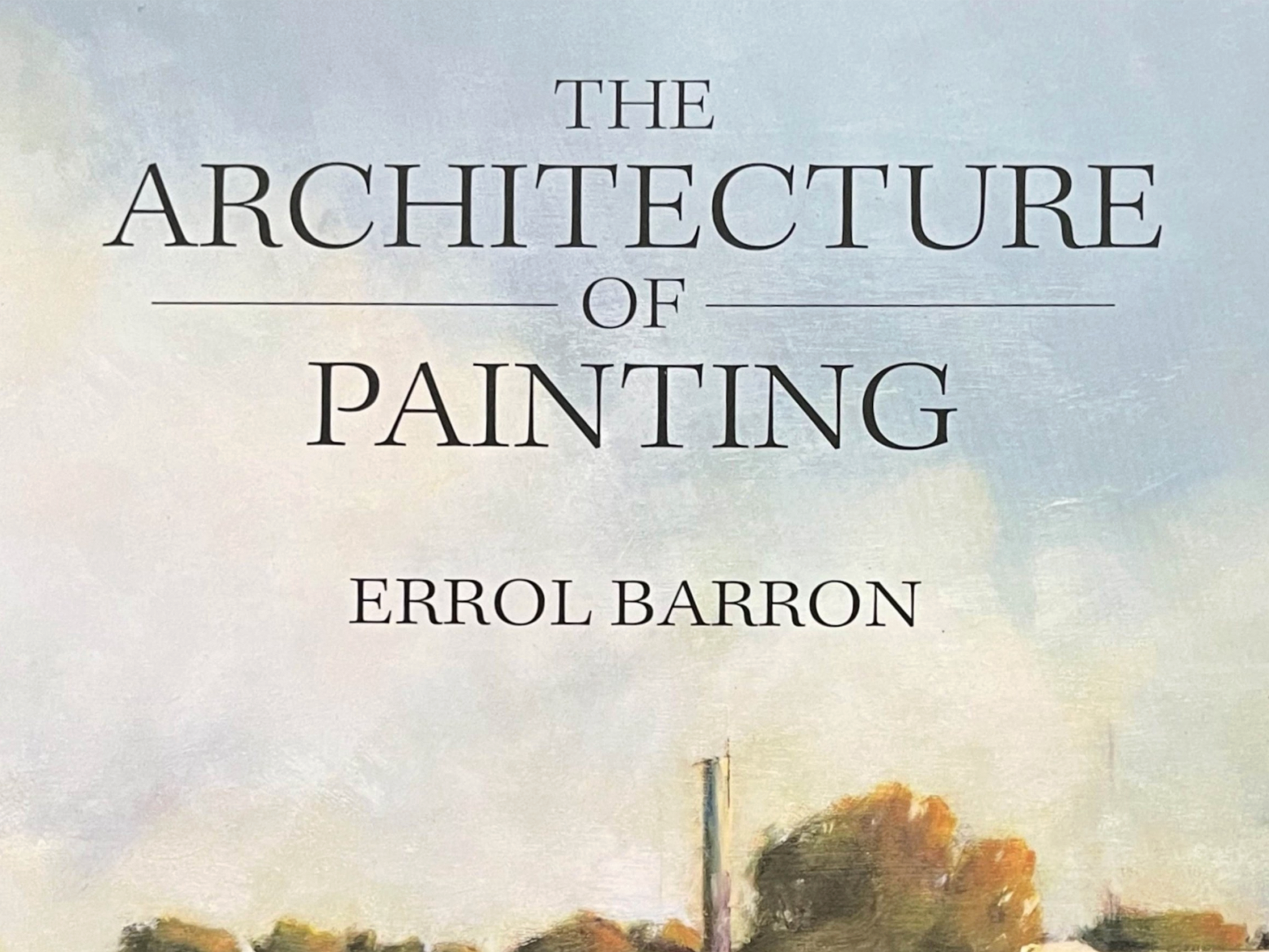 Book cover of The Architecture of Painting