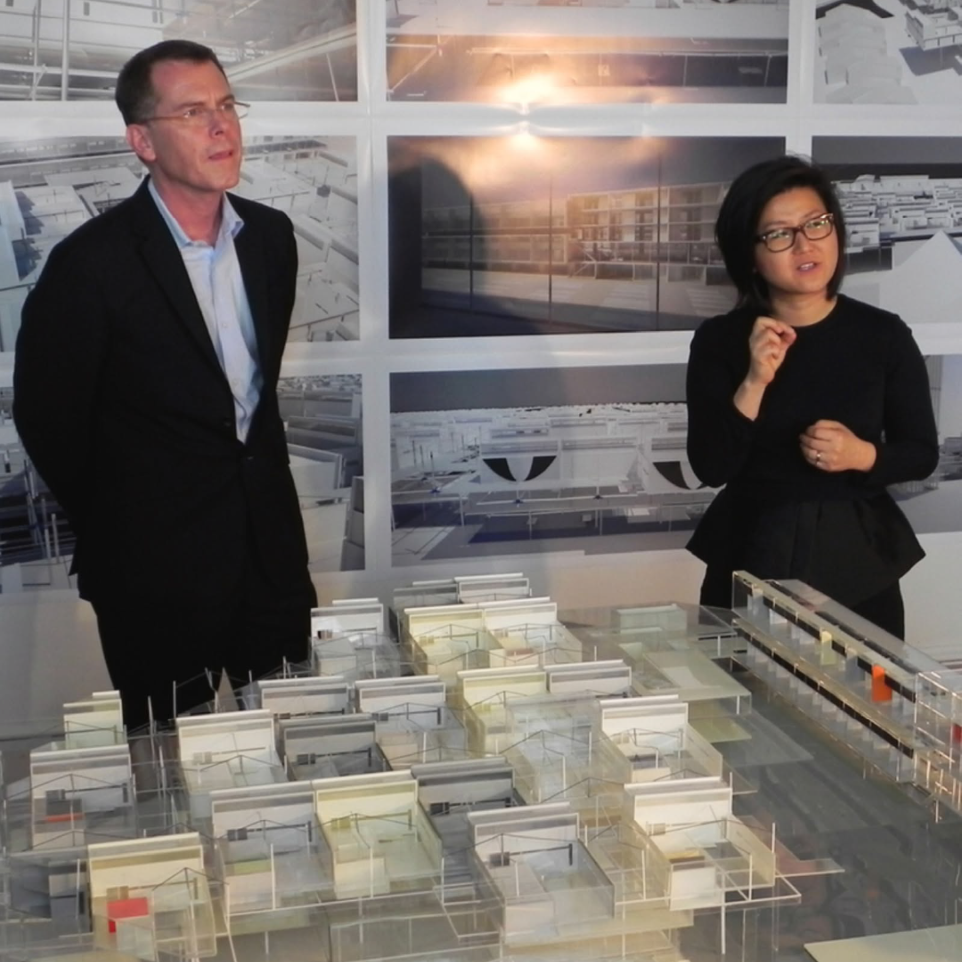 Portrait of Michael Bell and Eunjeong Seong.