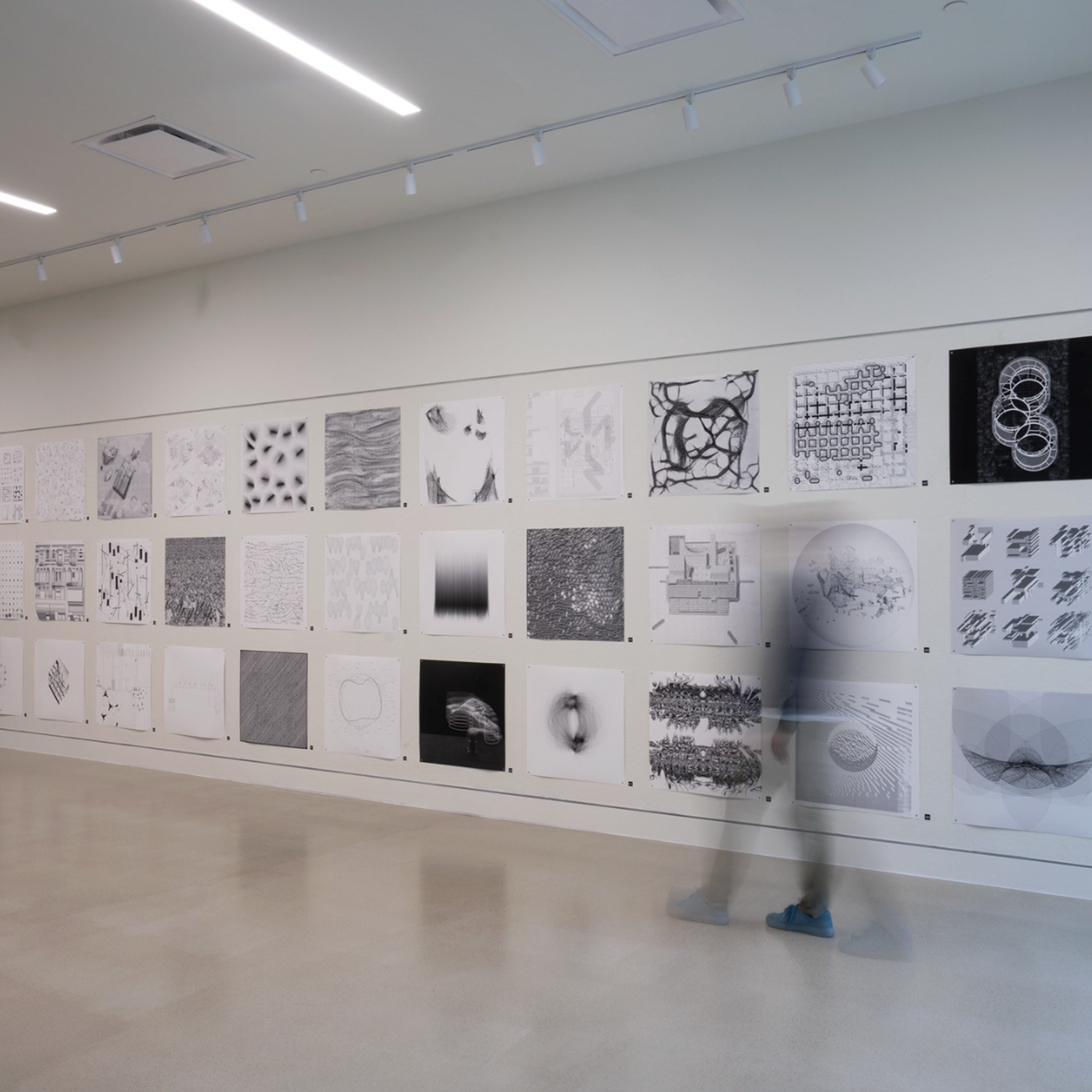 Picture of Drawing Codes gallery wall