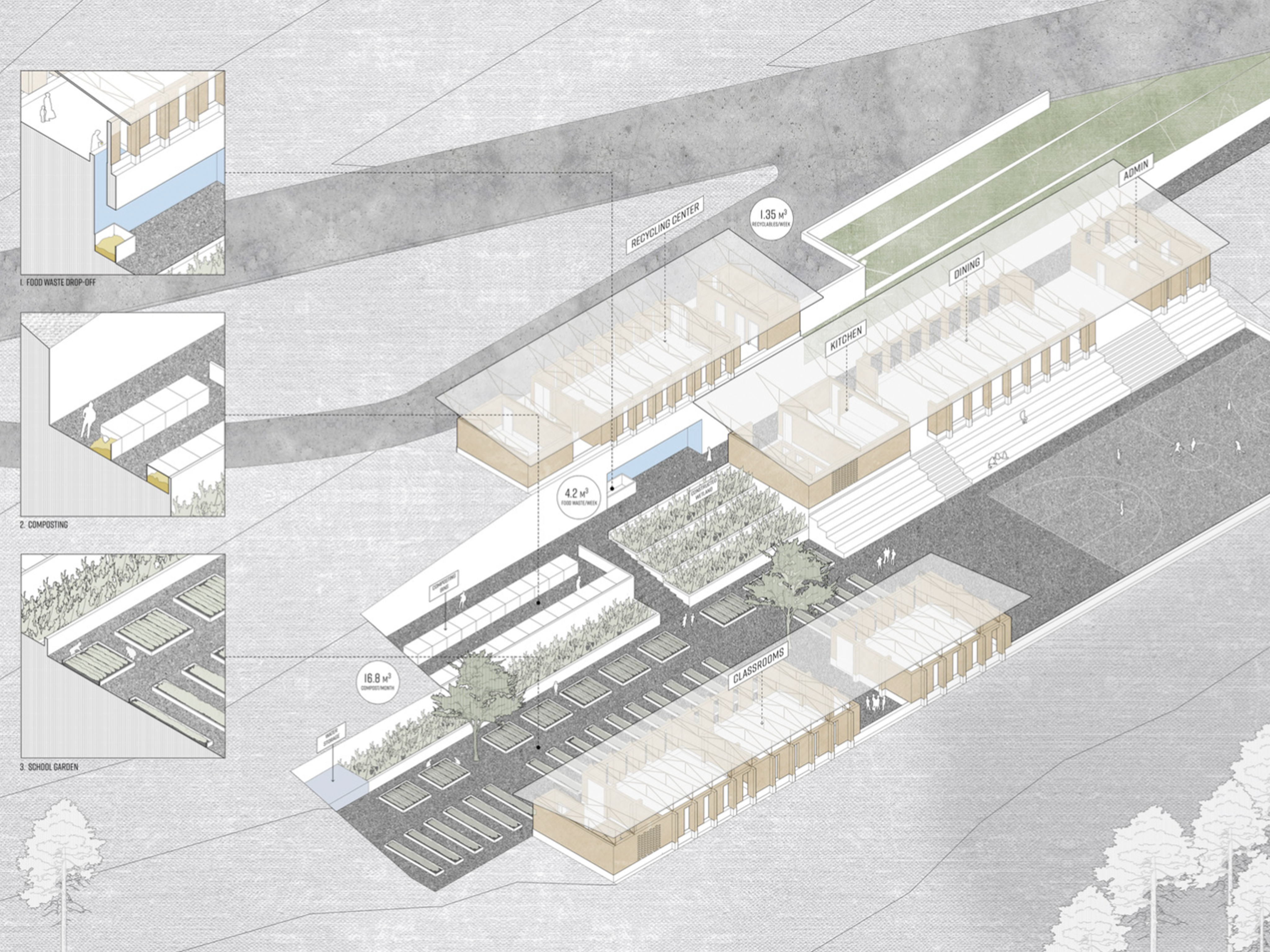 Digital representation of building with key