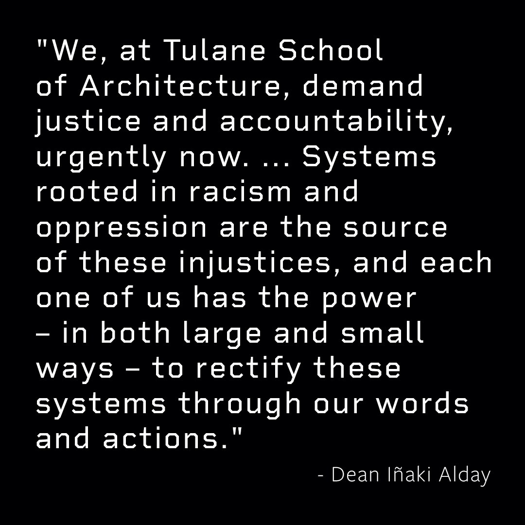Quote by Dean Alday demanding justice and accountability in the wake of the black lives matter movement 