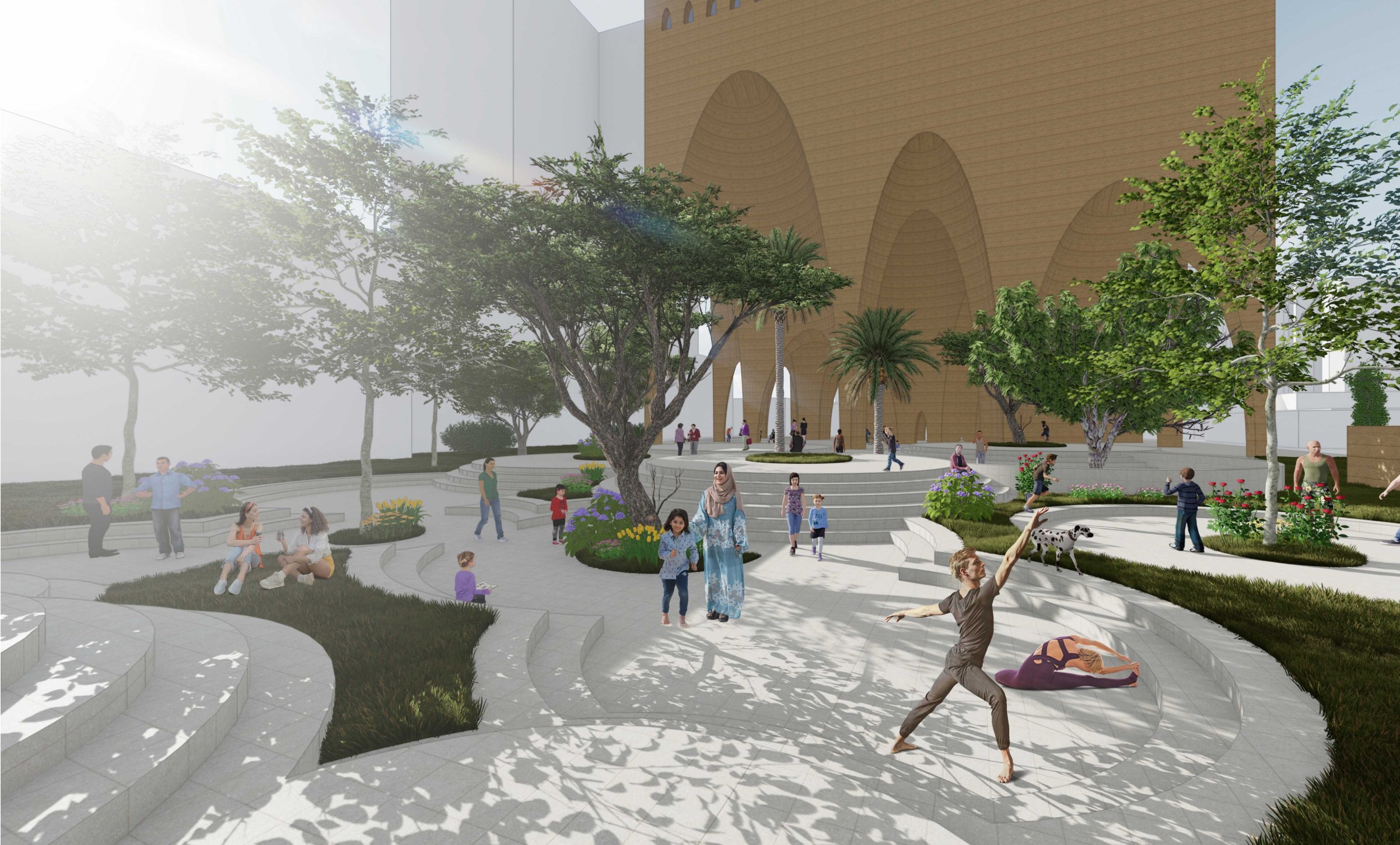 park render of Eitan Albukrek's thesis