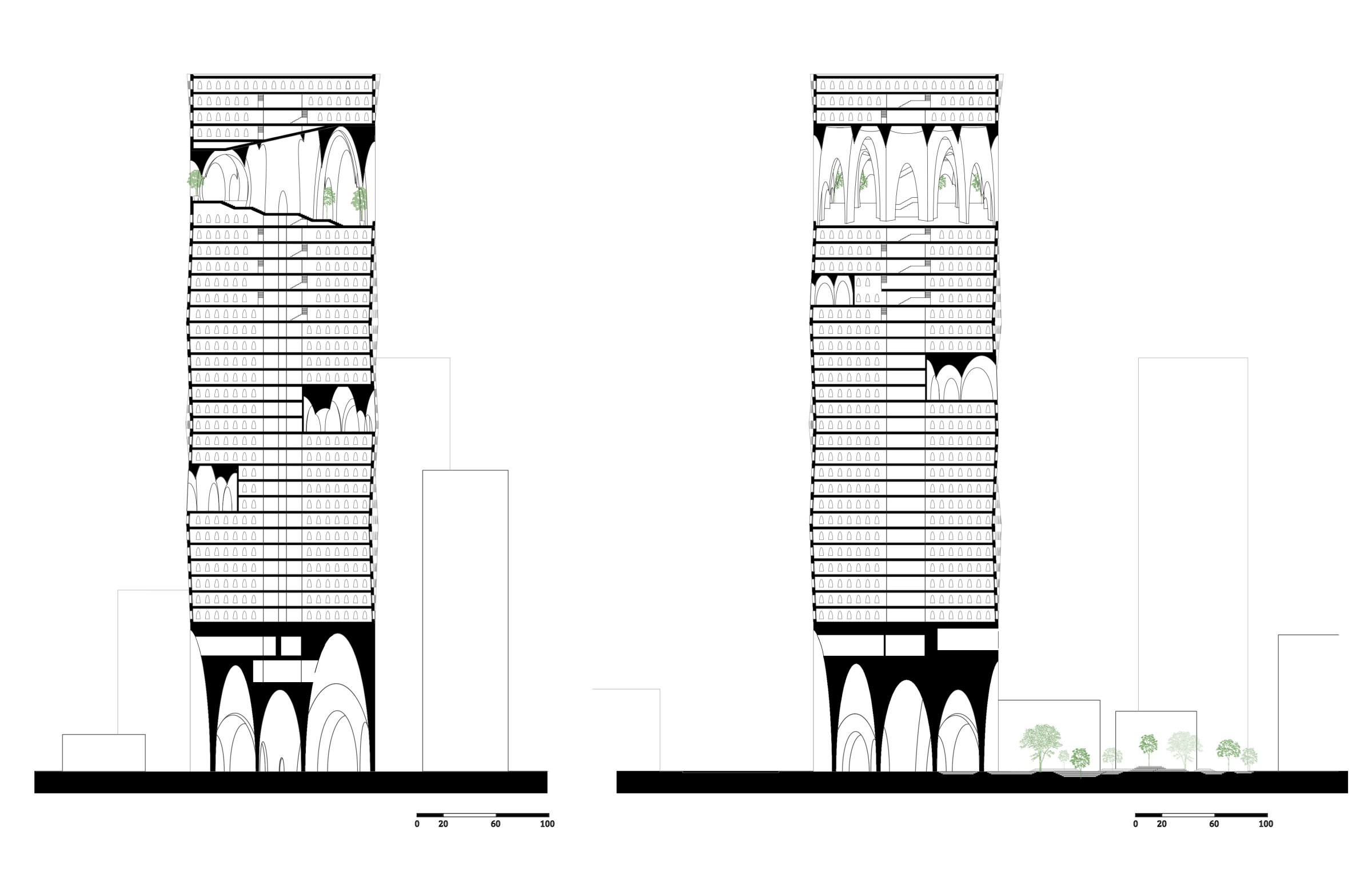 section view of Eitan Albukrek's thesis