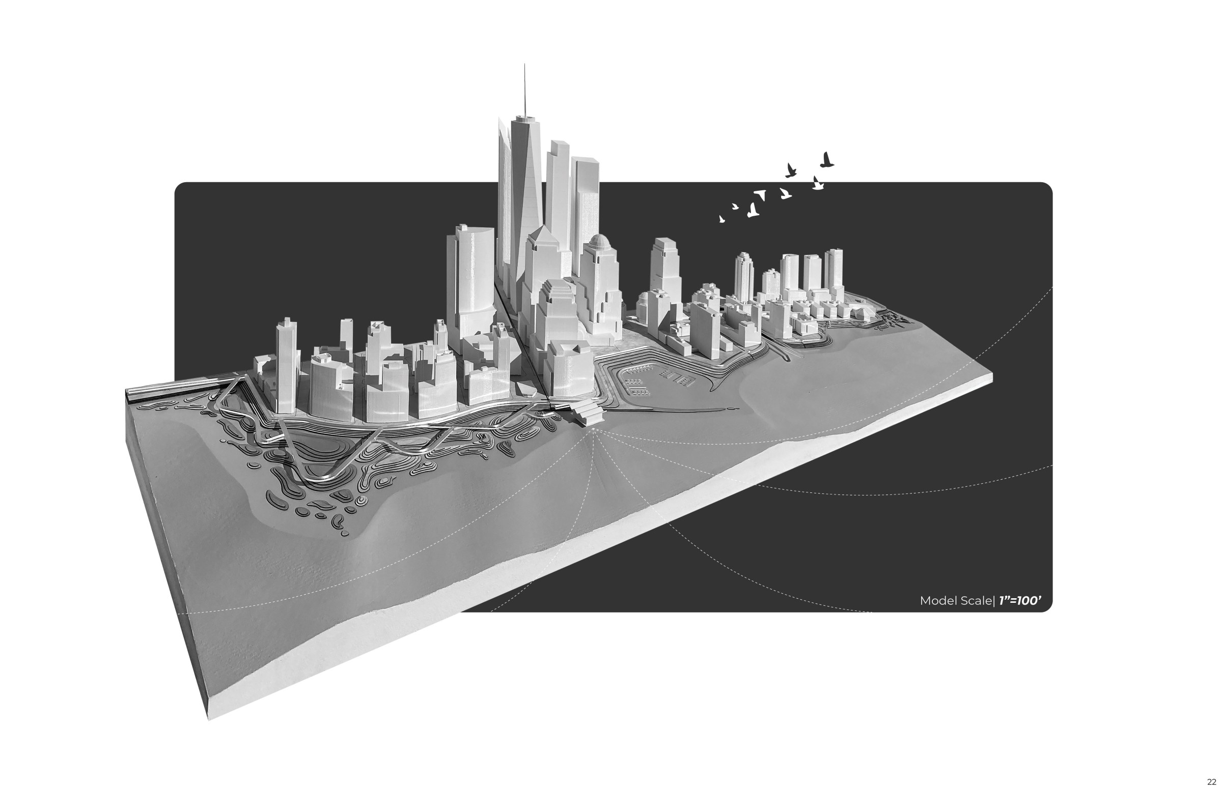 Harrison sturner's thesis project cover image of battery park city