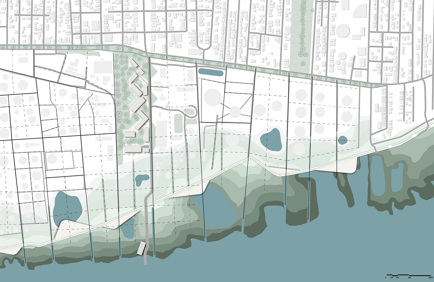 Katie Schultz's thesis project map