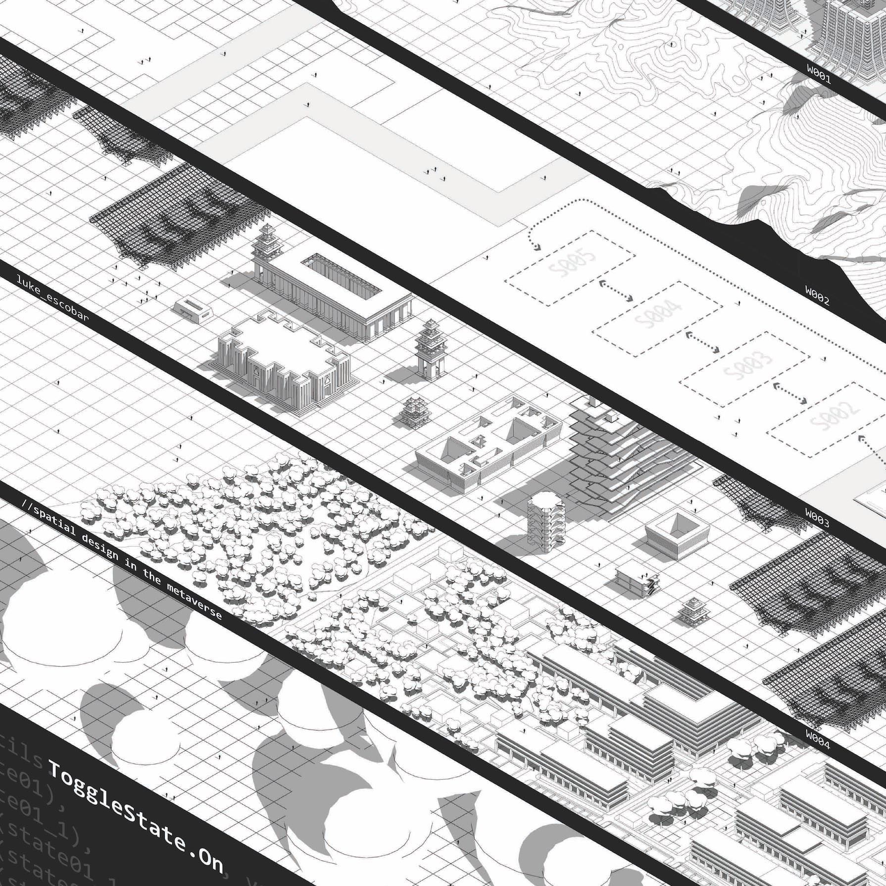 research thesis architecture Luke Escobar's thesis project cover image