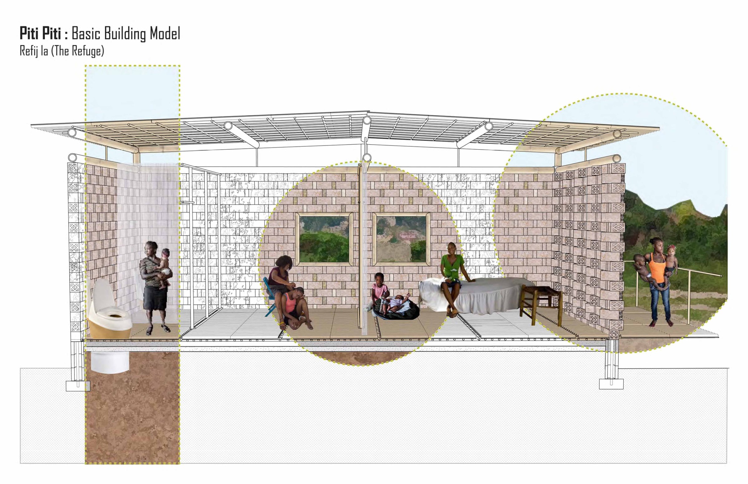 basic building model, the refuge