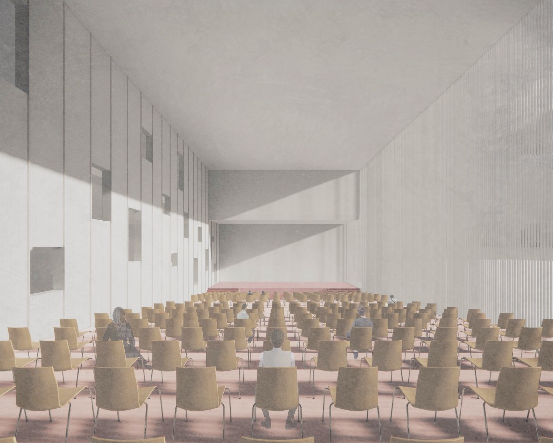 ARCH 3031 Fall 2021 auditorium rendering
