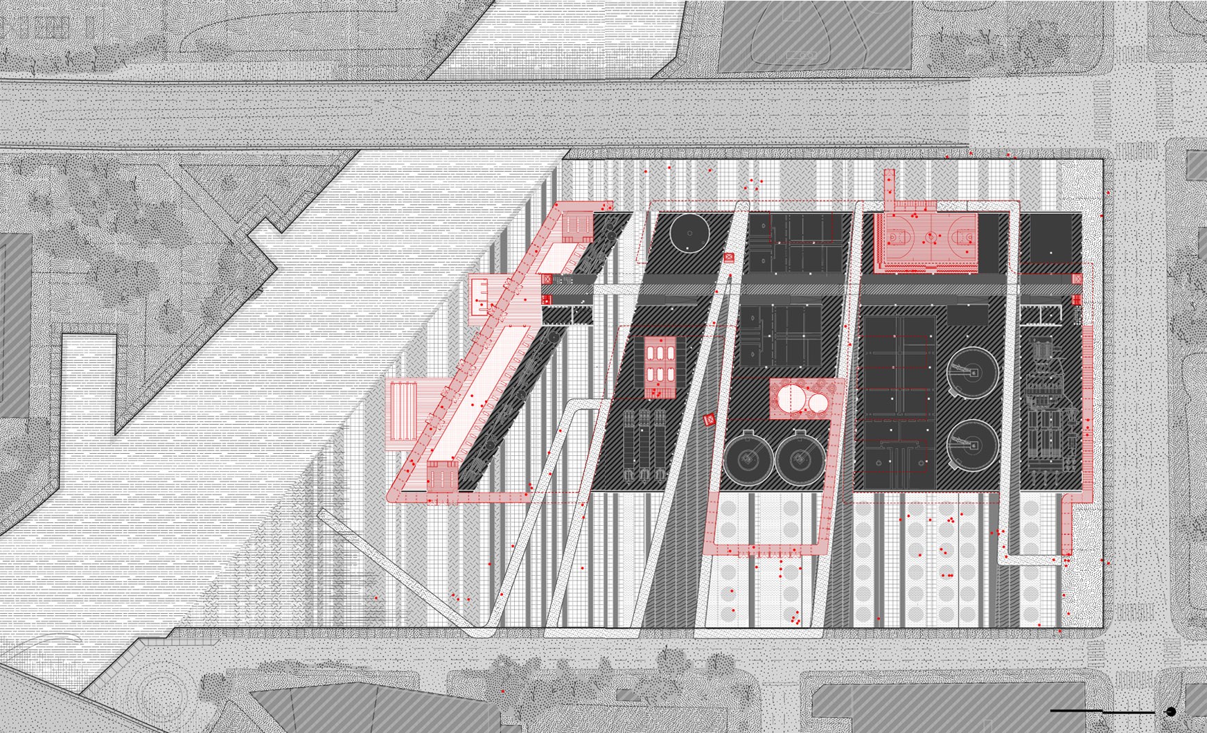 Leah Bohatch and Camille Kreisel's thesis: ground floor plan