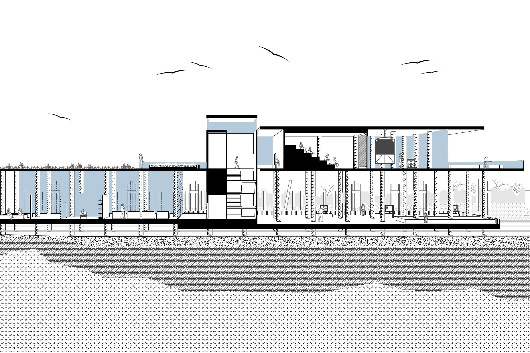 ARCH 2021/6021 Fall 2021 building section view