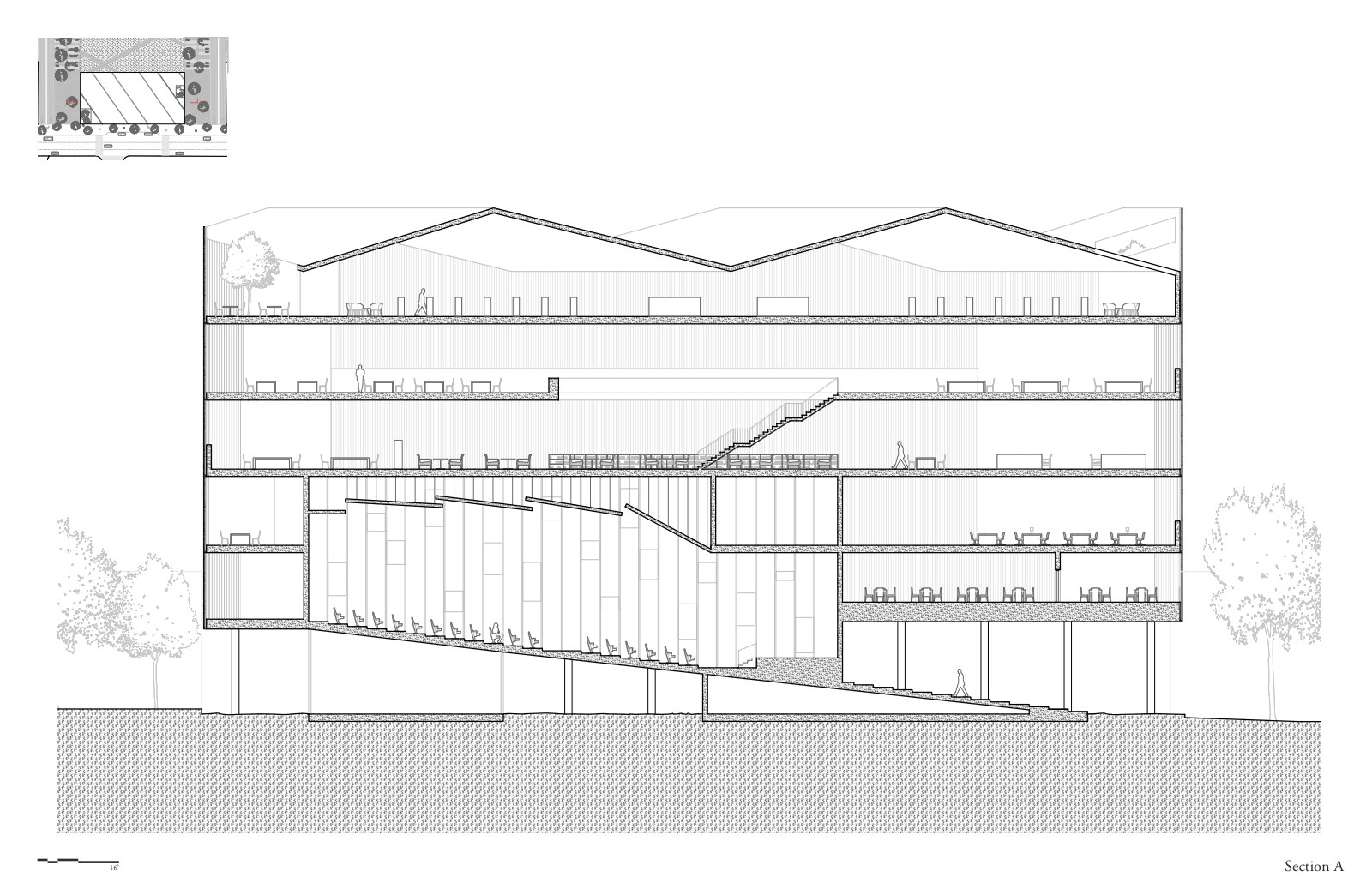 ARCH 3031 Fall 2021 section A plan view by student